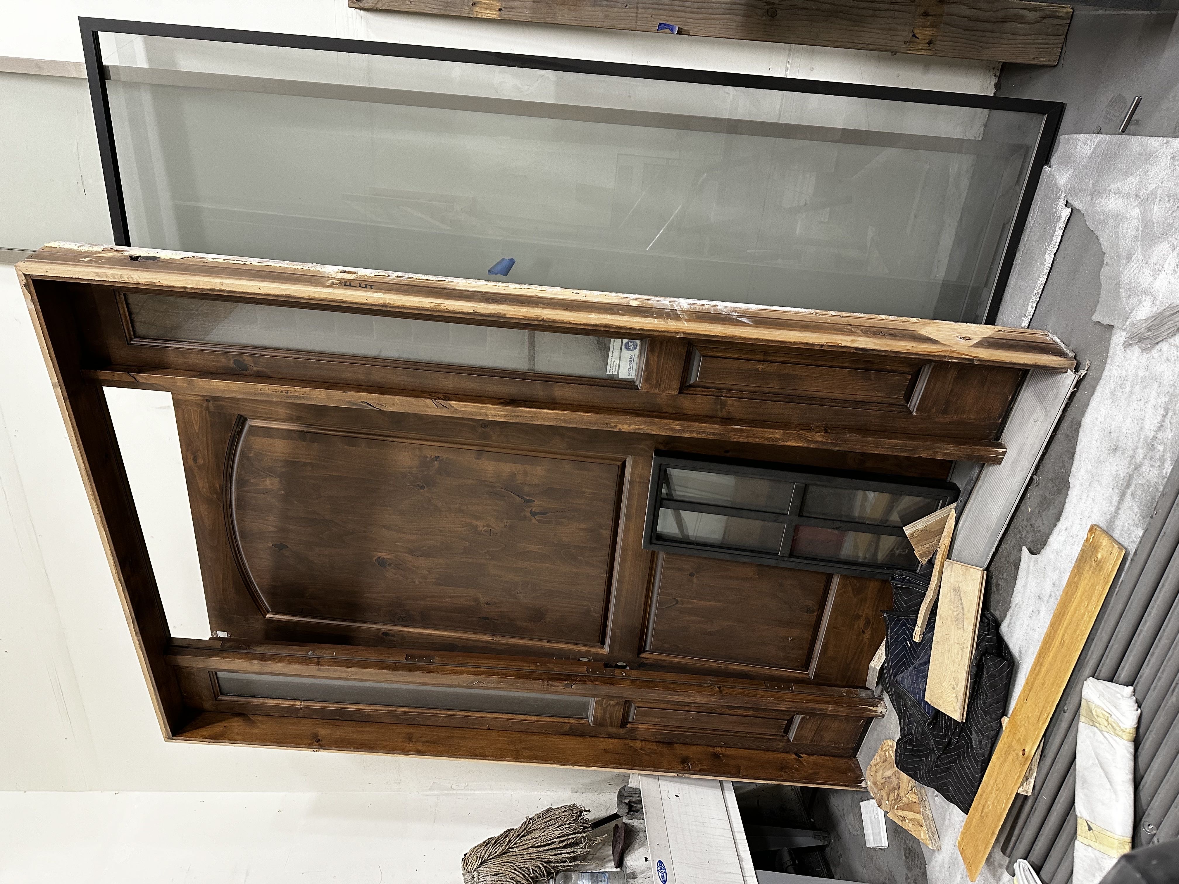 9’ Solid Wood Door
