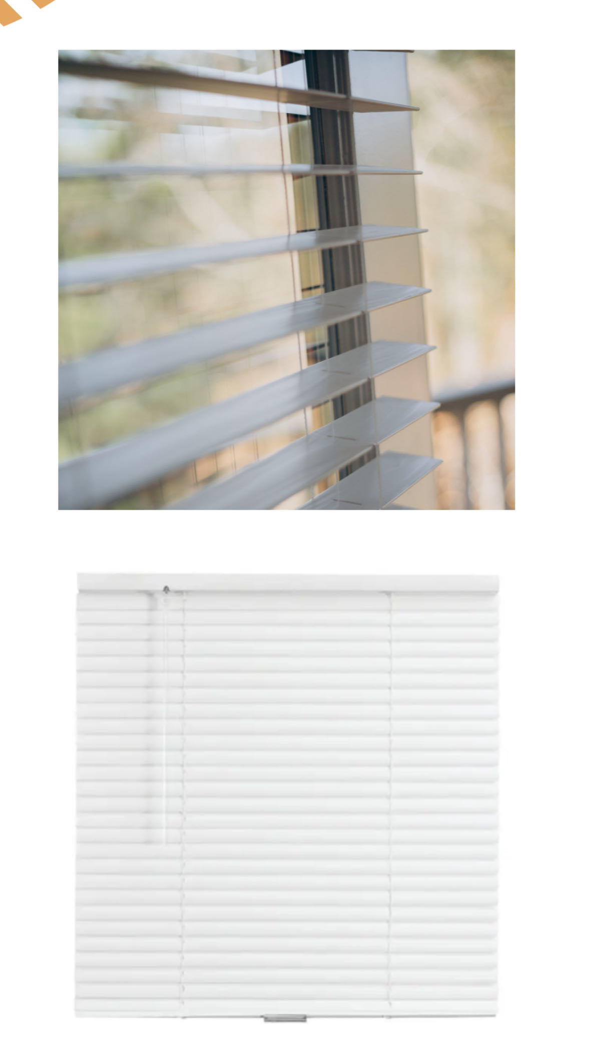 Cordless 2” Fuax Wood Blind White