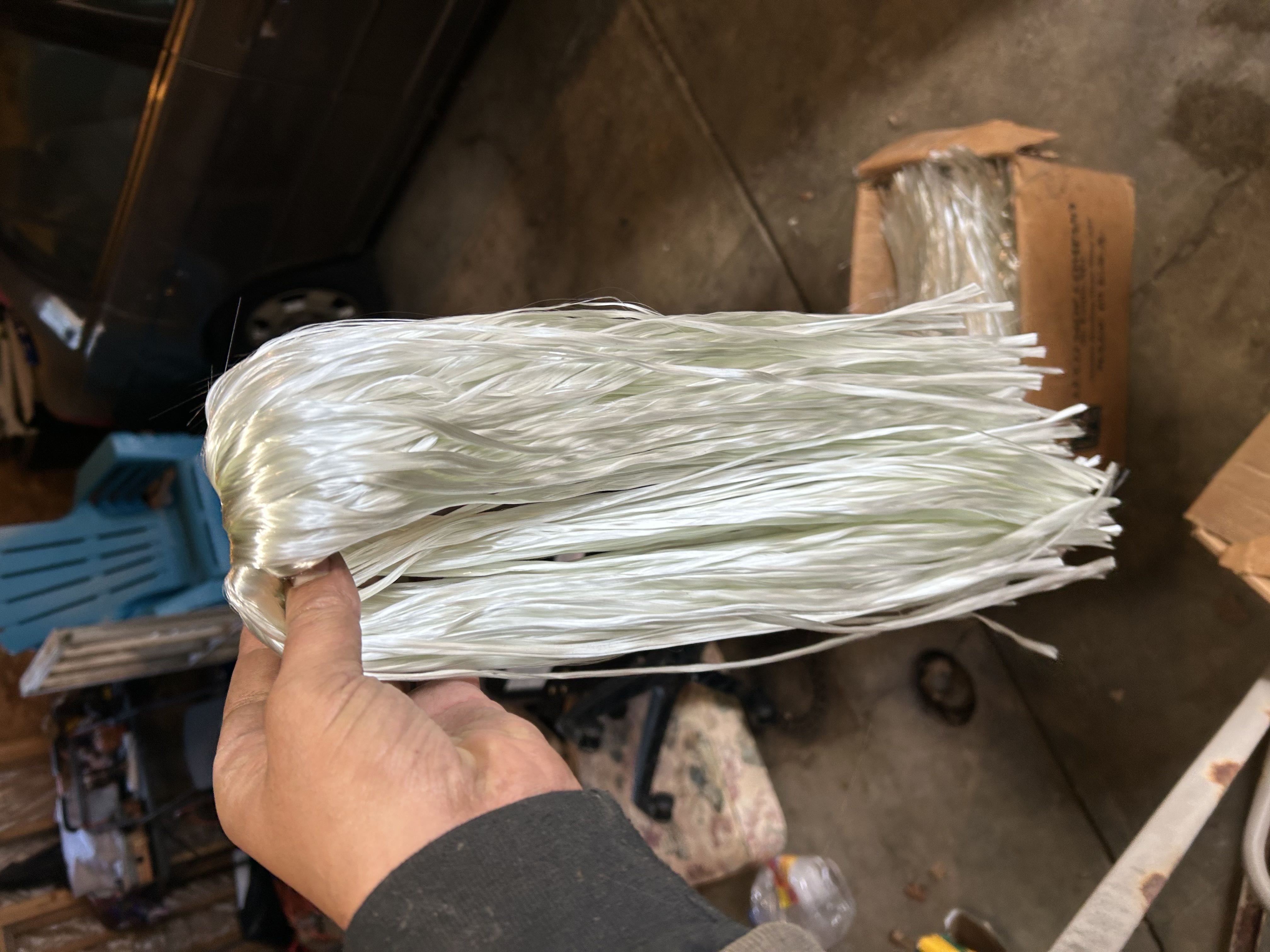 Fiberglass mop ring 