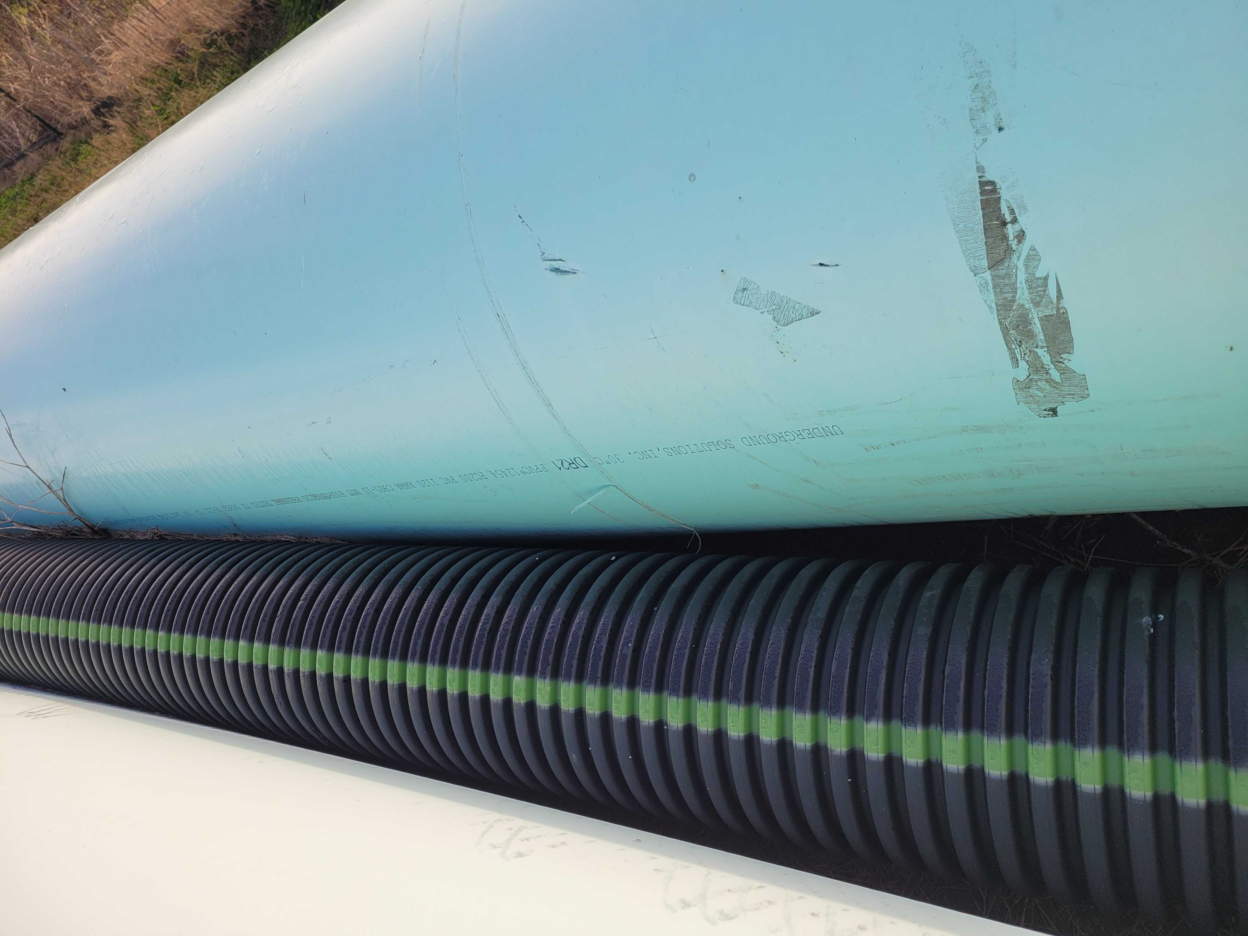 30" FPVC DR21 pipe