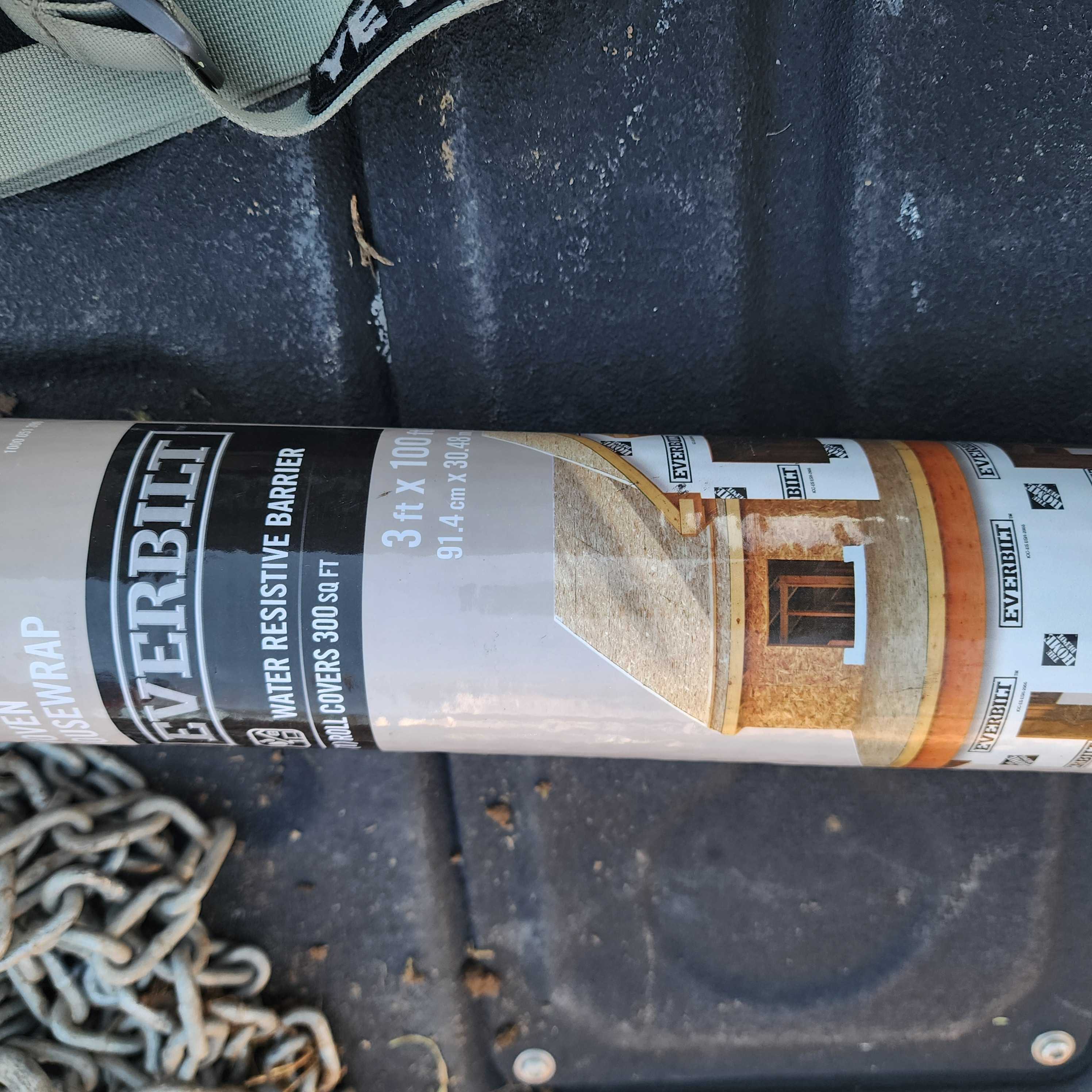 Ever built house wrap waterbresistive barrier (tyvek)