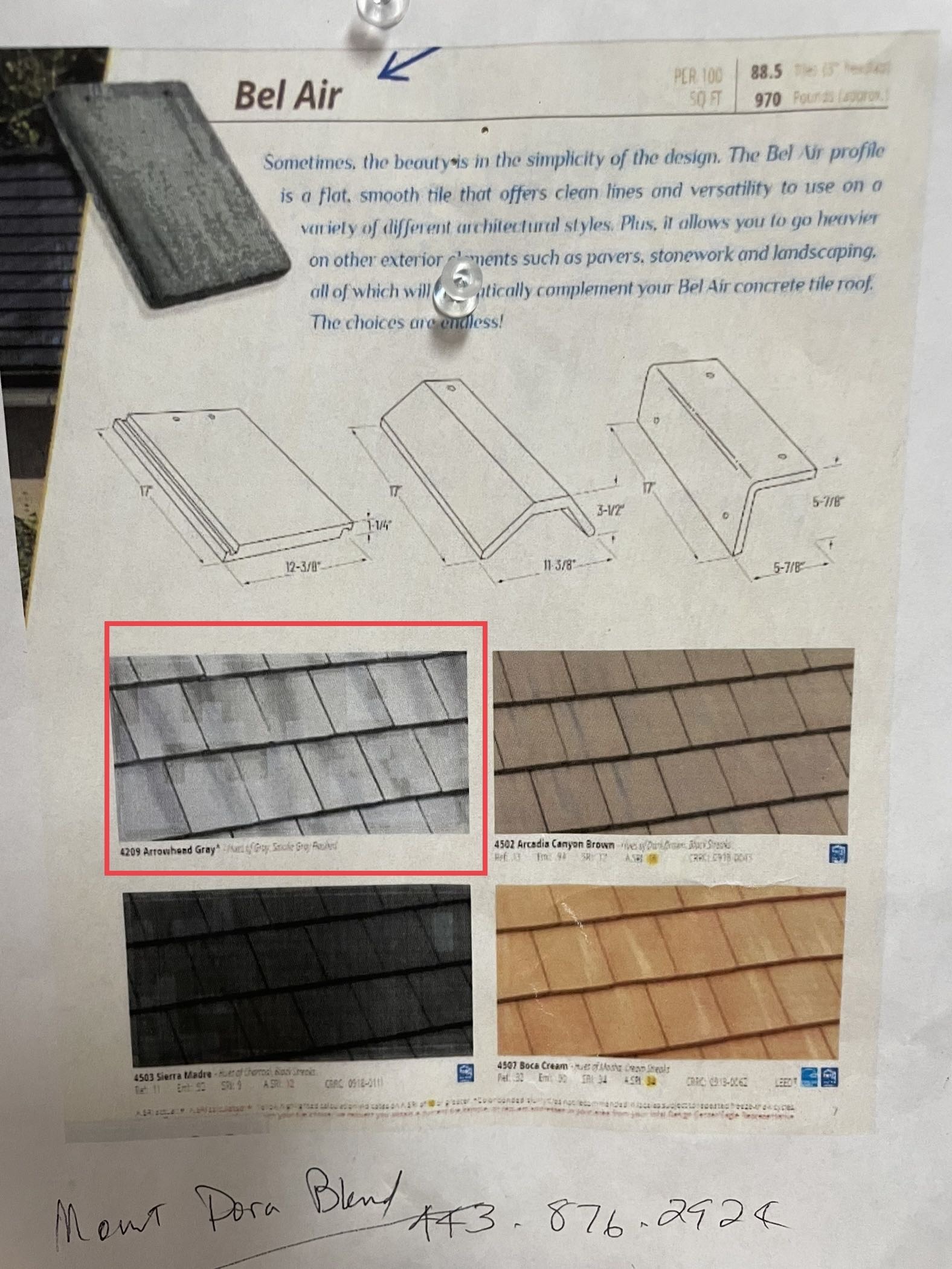 Concrete Tile Roofing