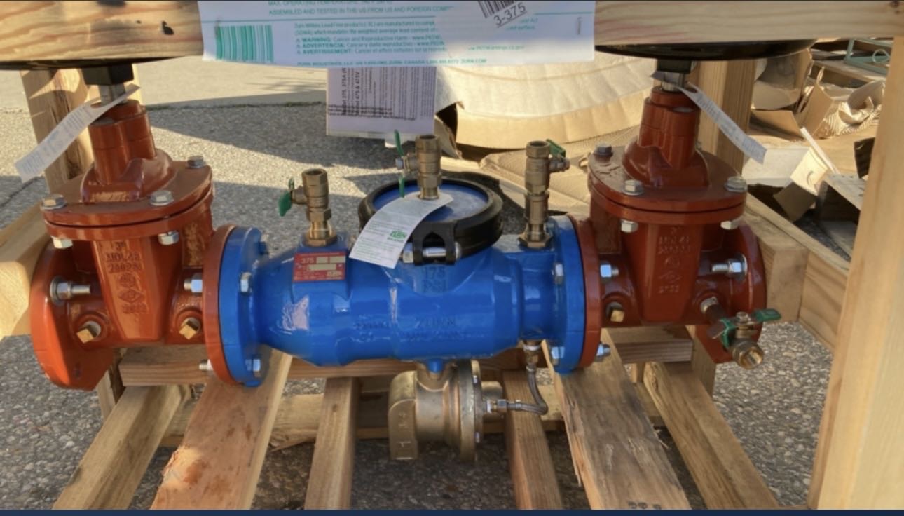 Zurn Wilkins 3” Double Check RPZ Backflow