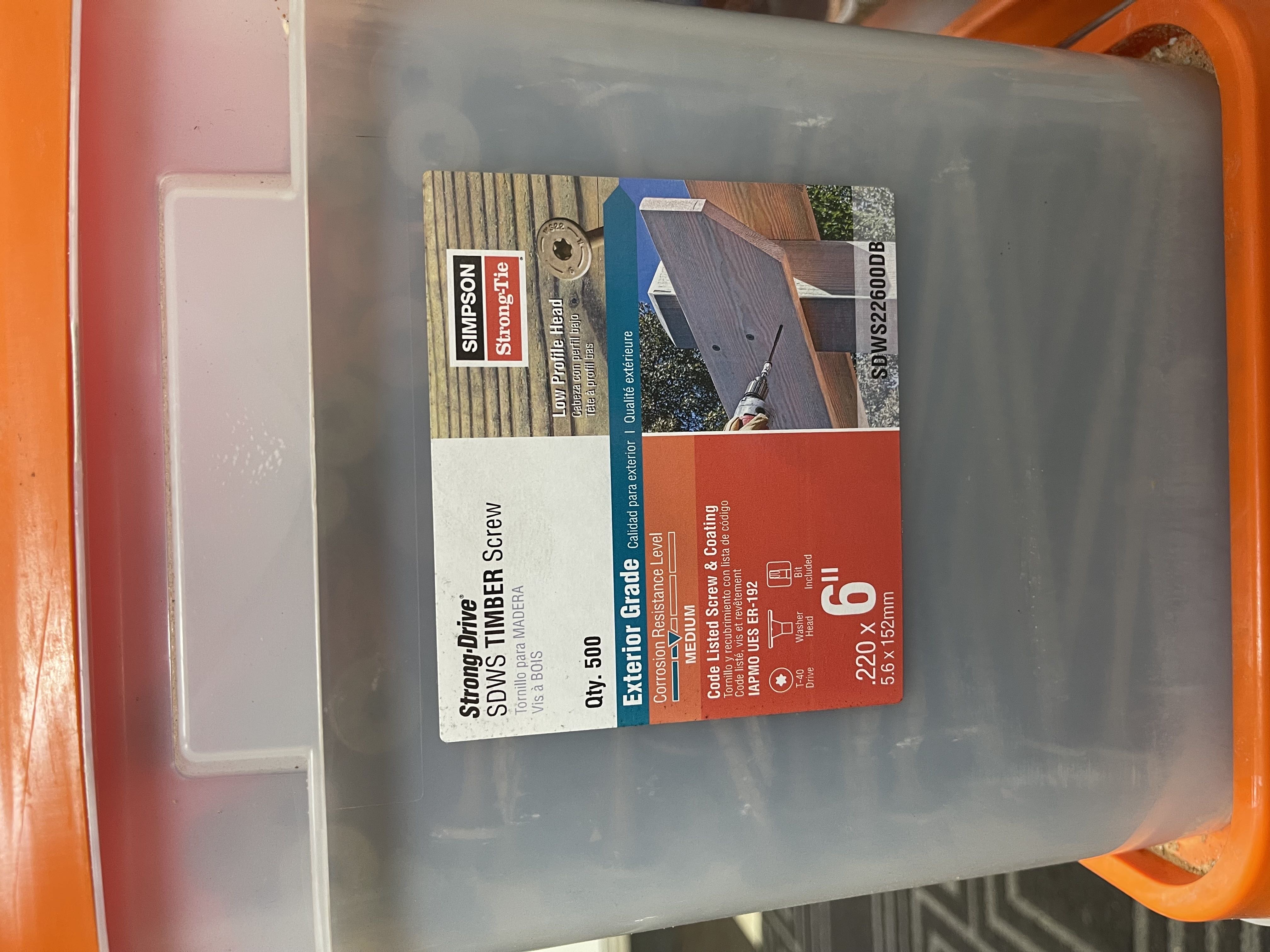Simpson Strong-Tie Construction Screws