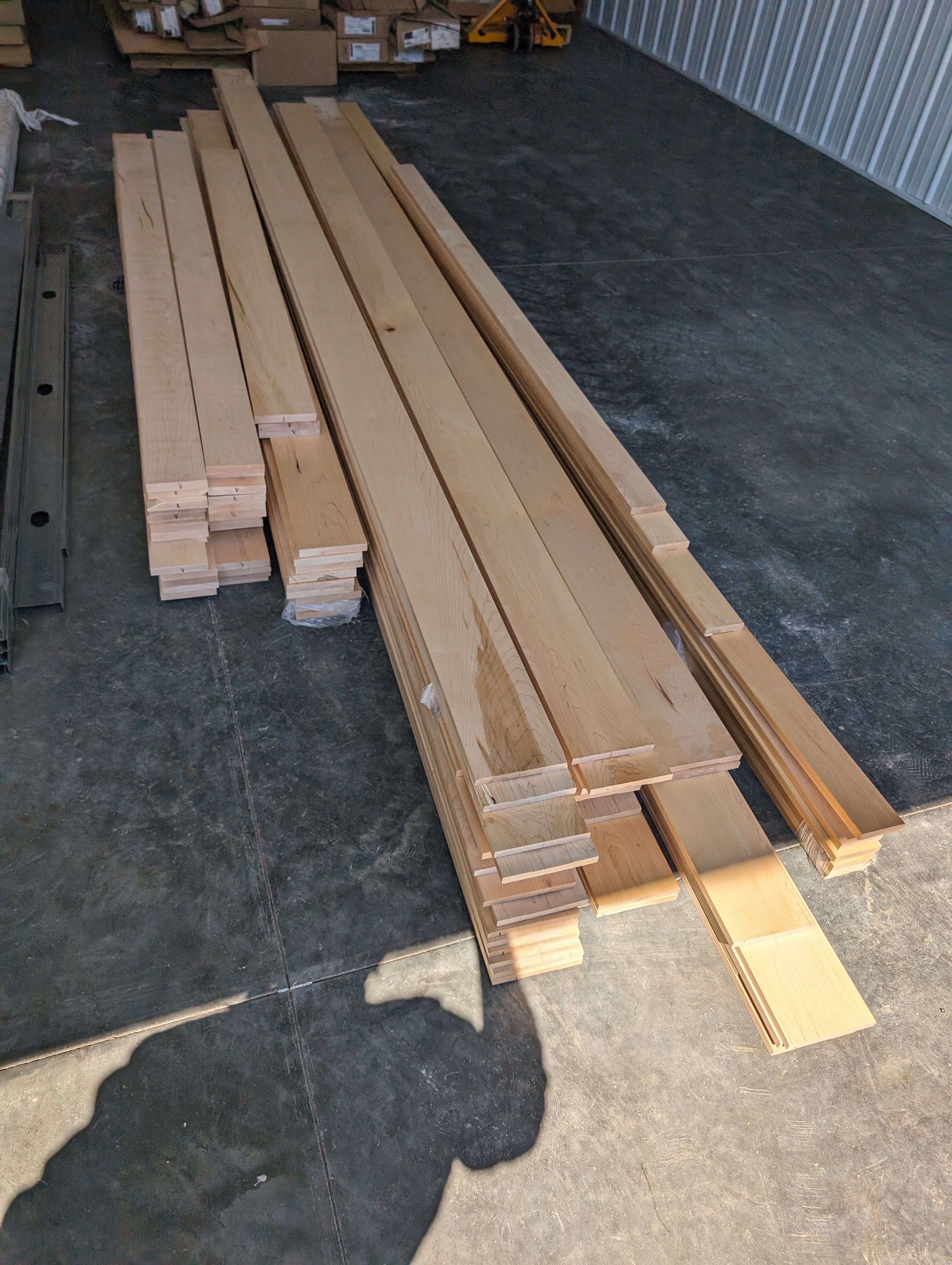 Maple trim