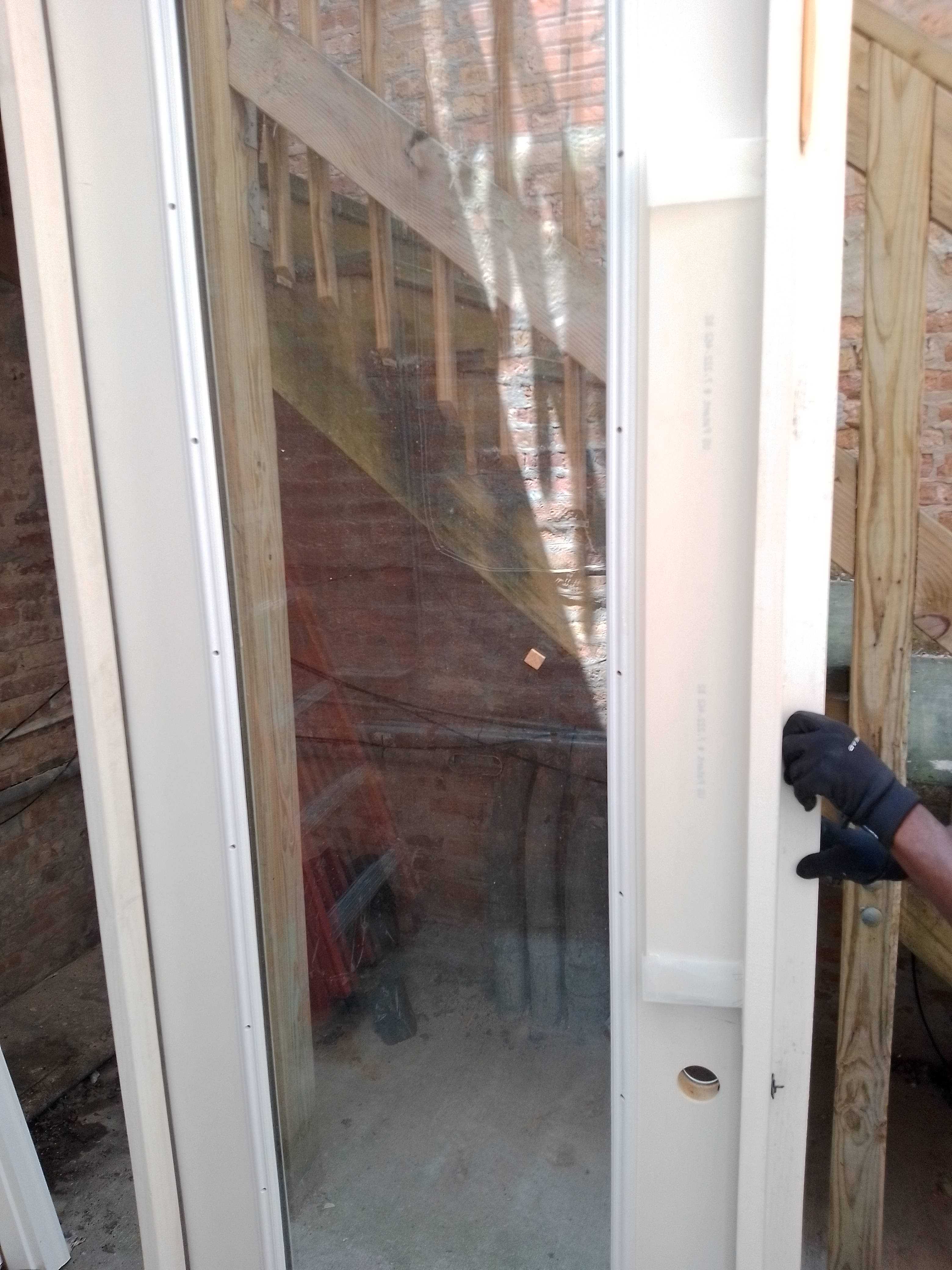 Brand new entry doors 