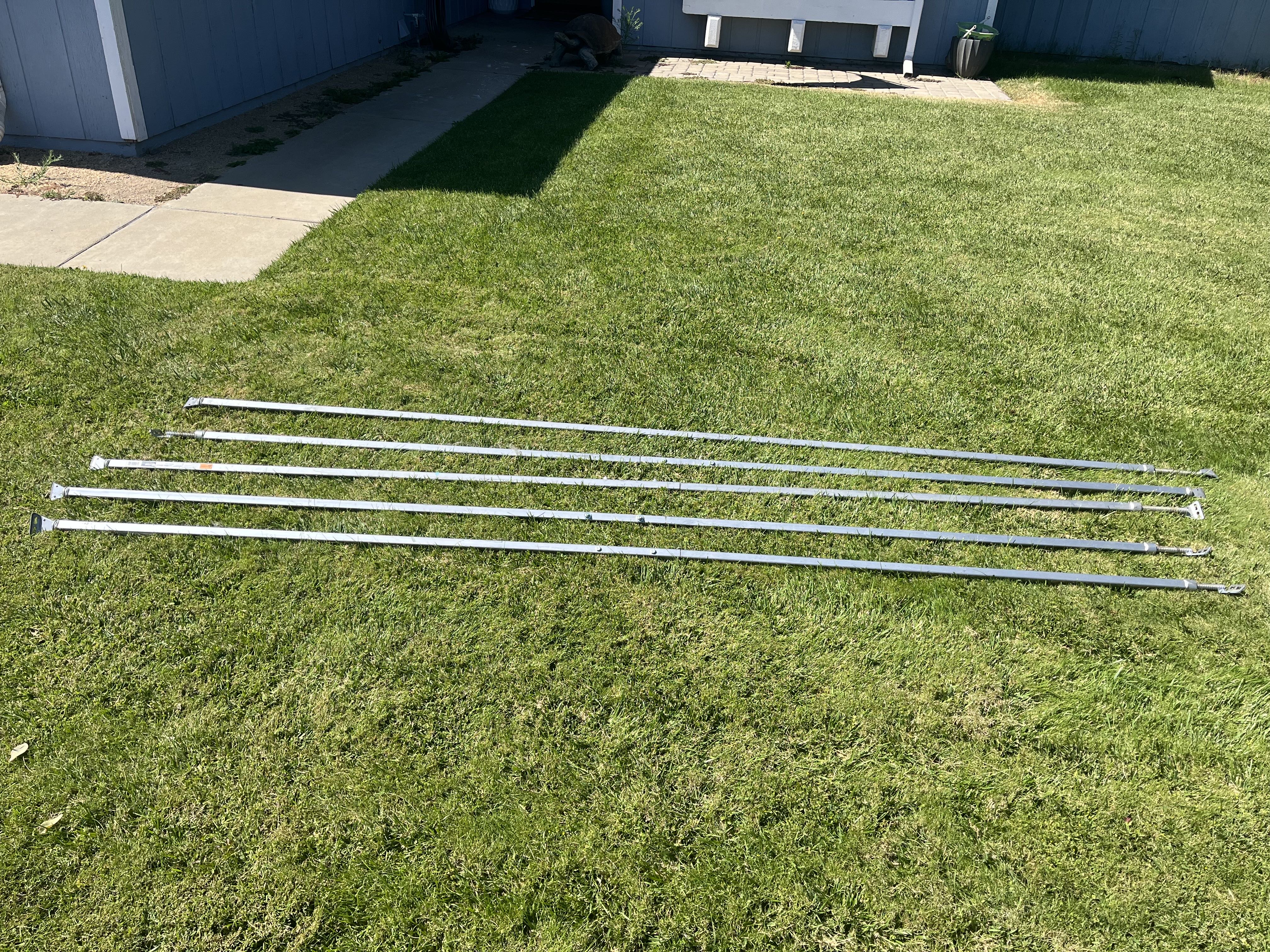 (5) Adjustable Wall braces