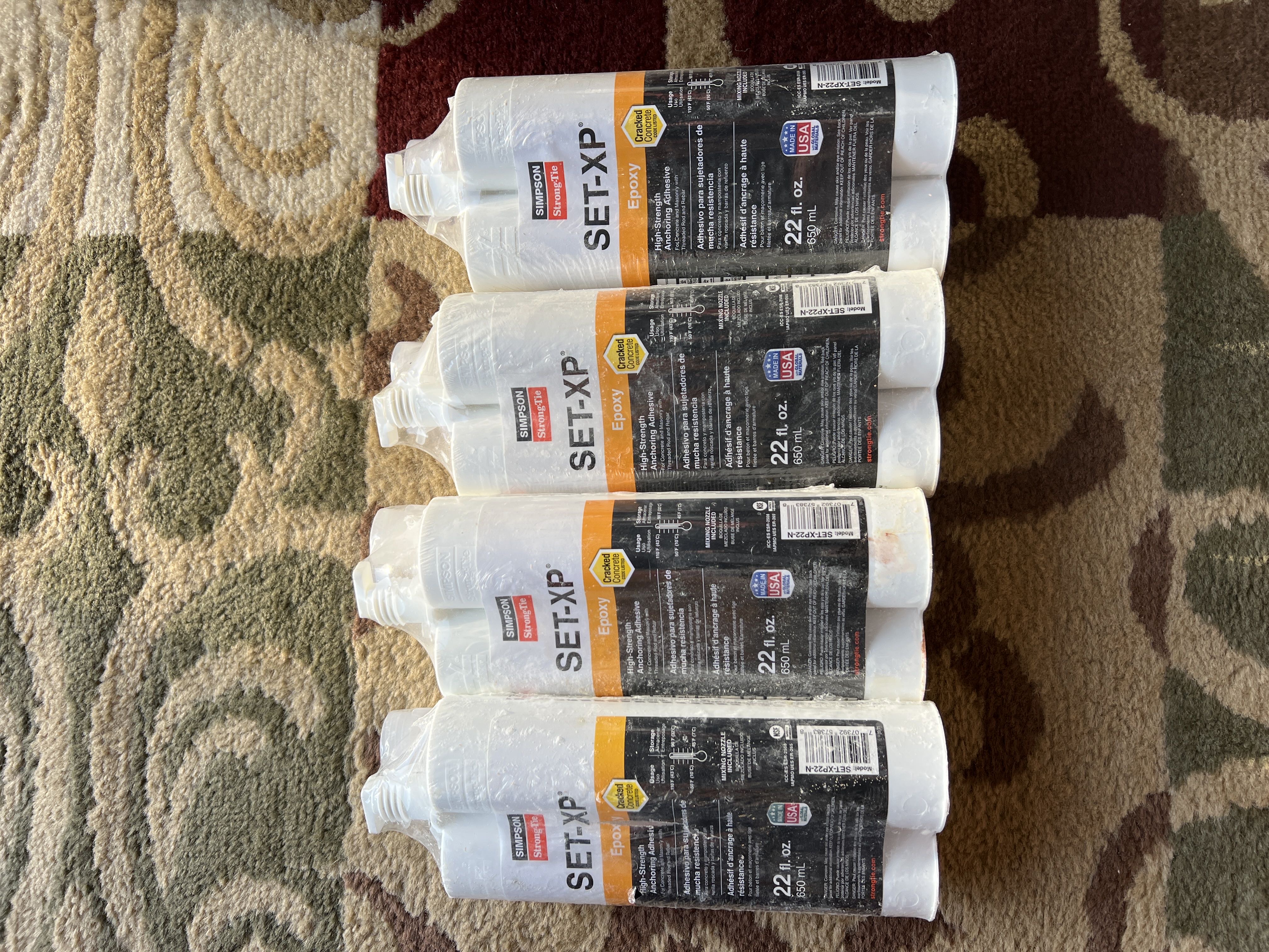 Simpson strong Tie Set XP epoxy