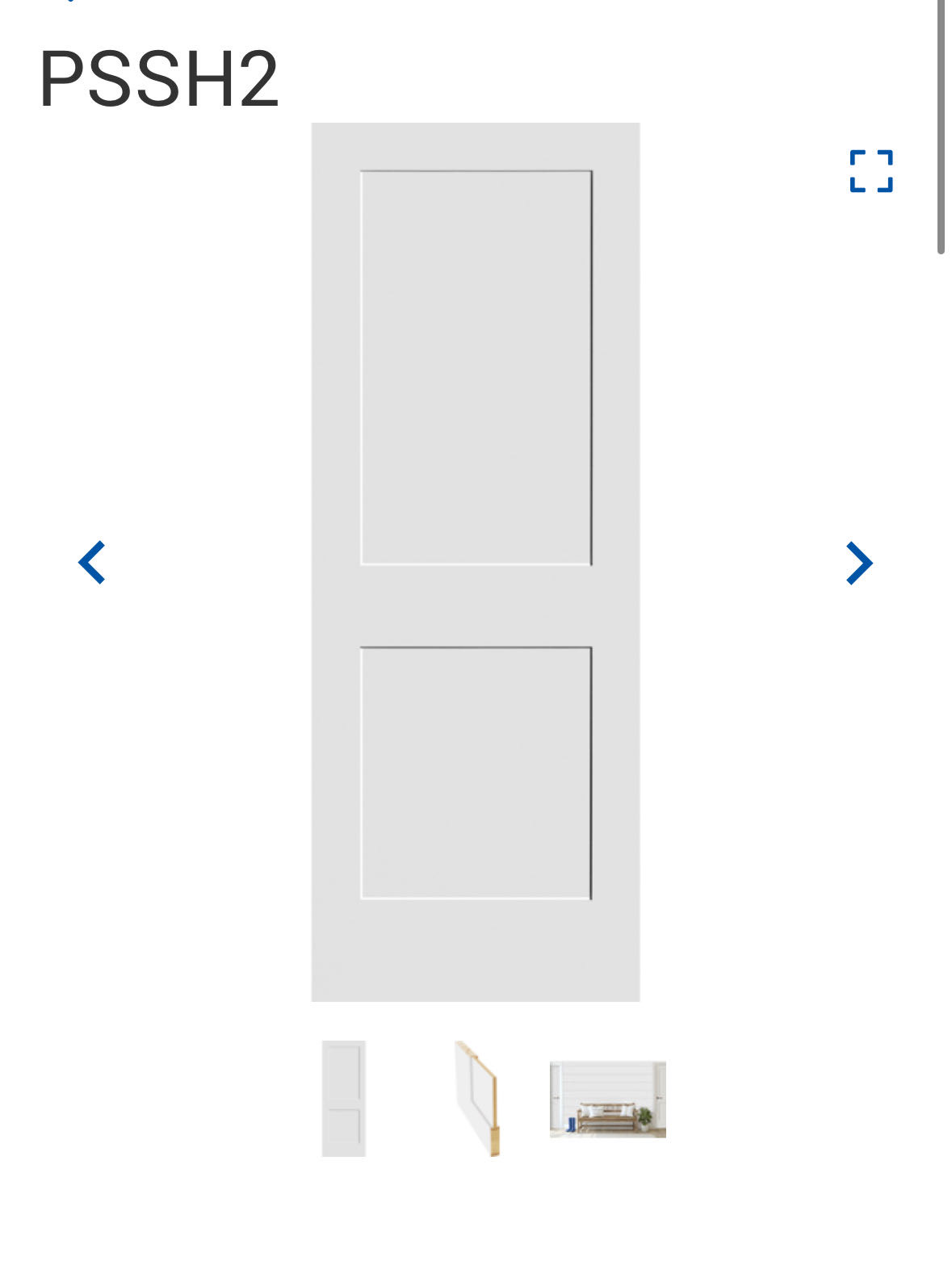 Brand new pre-hung shaker doors