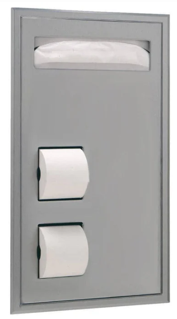Commercial Seat Cover Dispenser/Toilet Paper Dispenser Partition