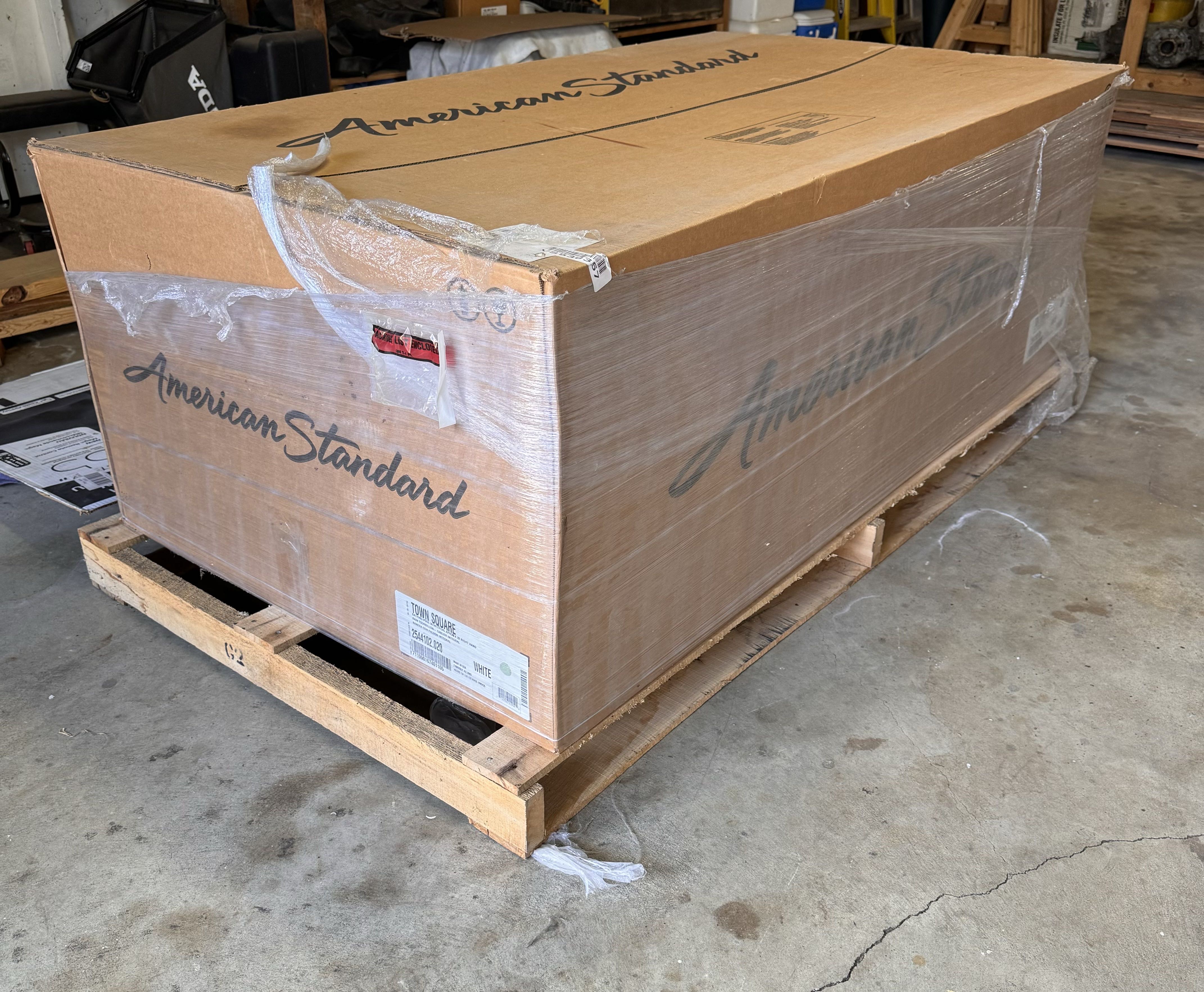 American Standard Apron Tub