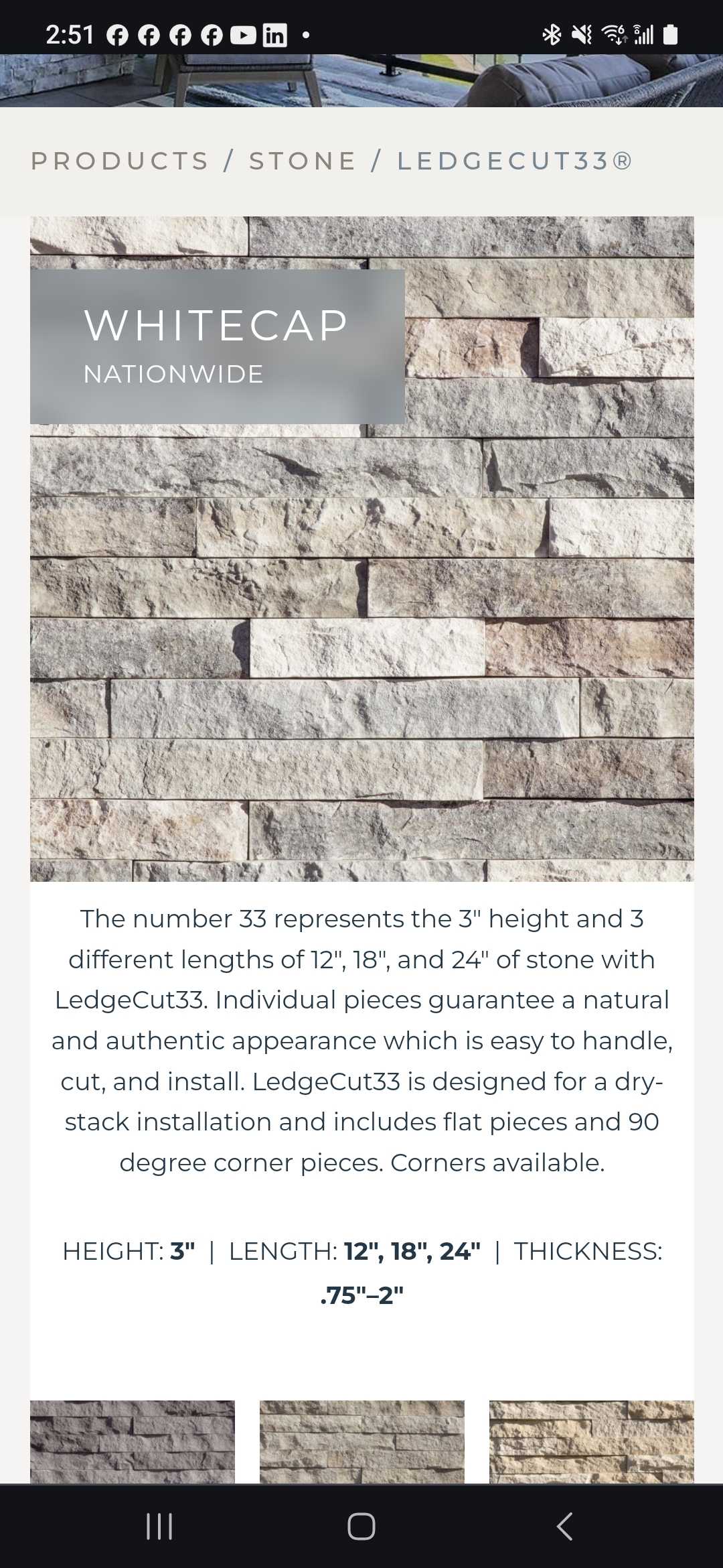 Elderado Stone Ledgecut33