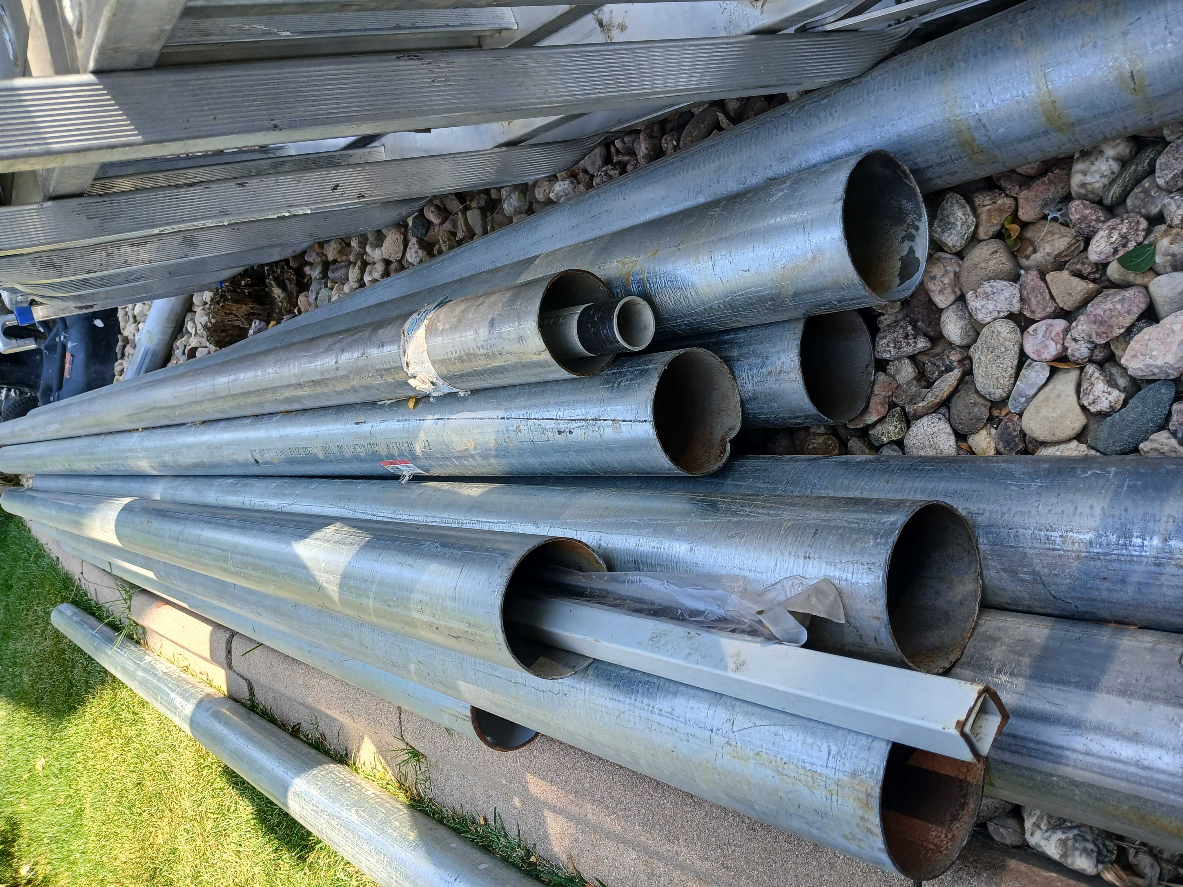3" galvanized piping 