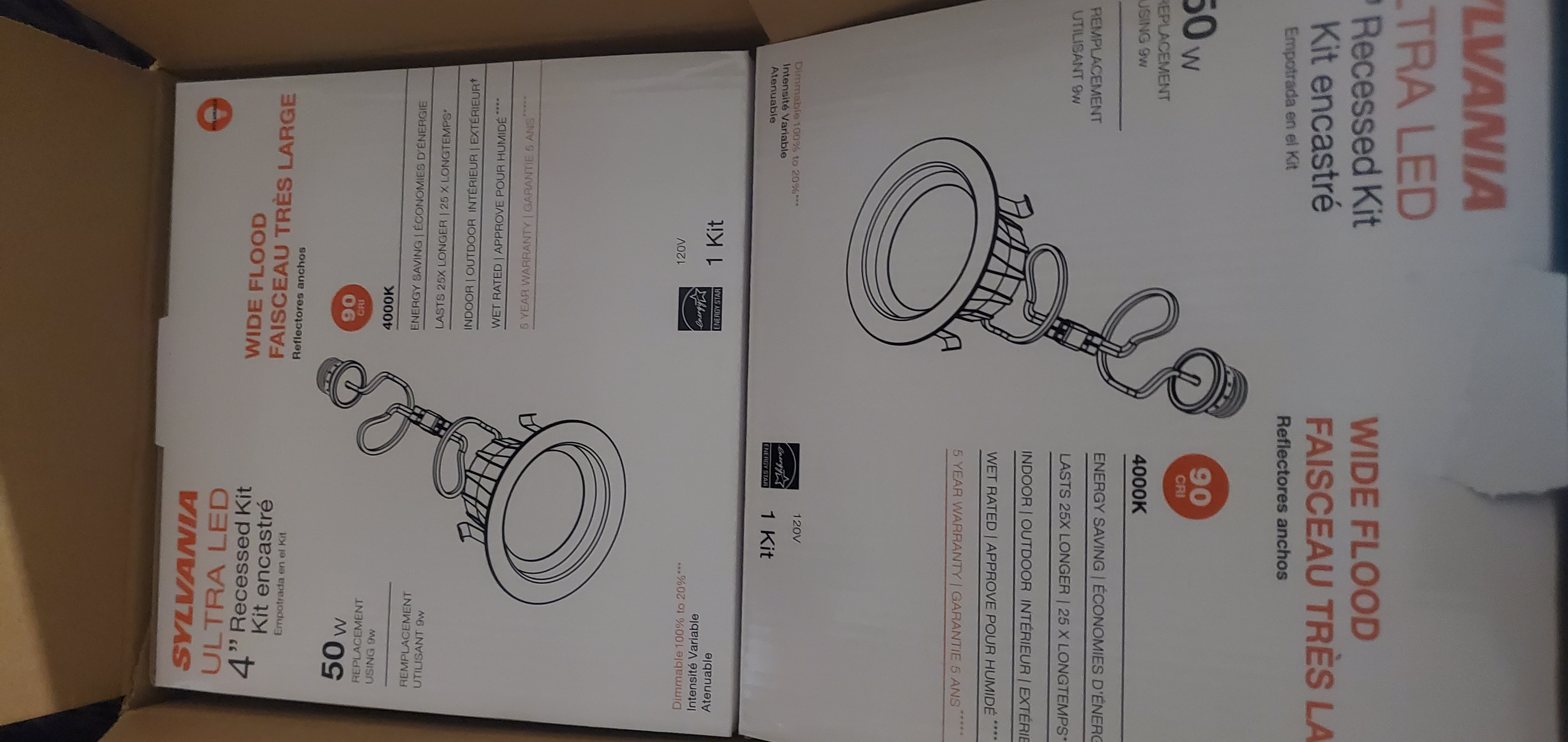 Sylvania and Halo ligting