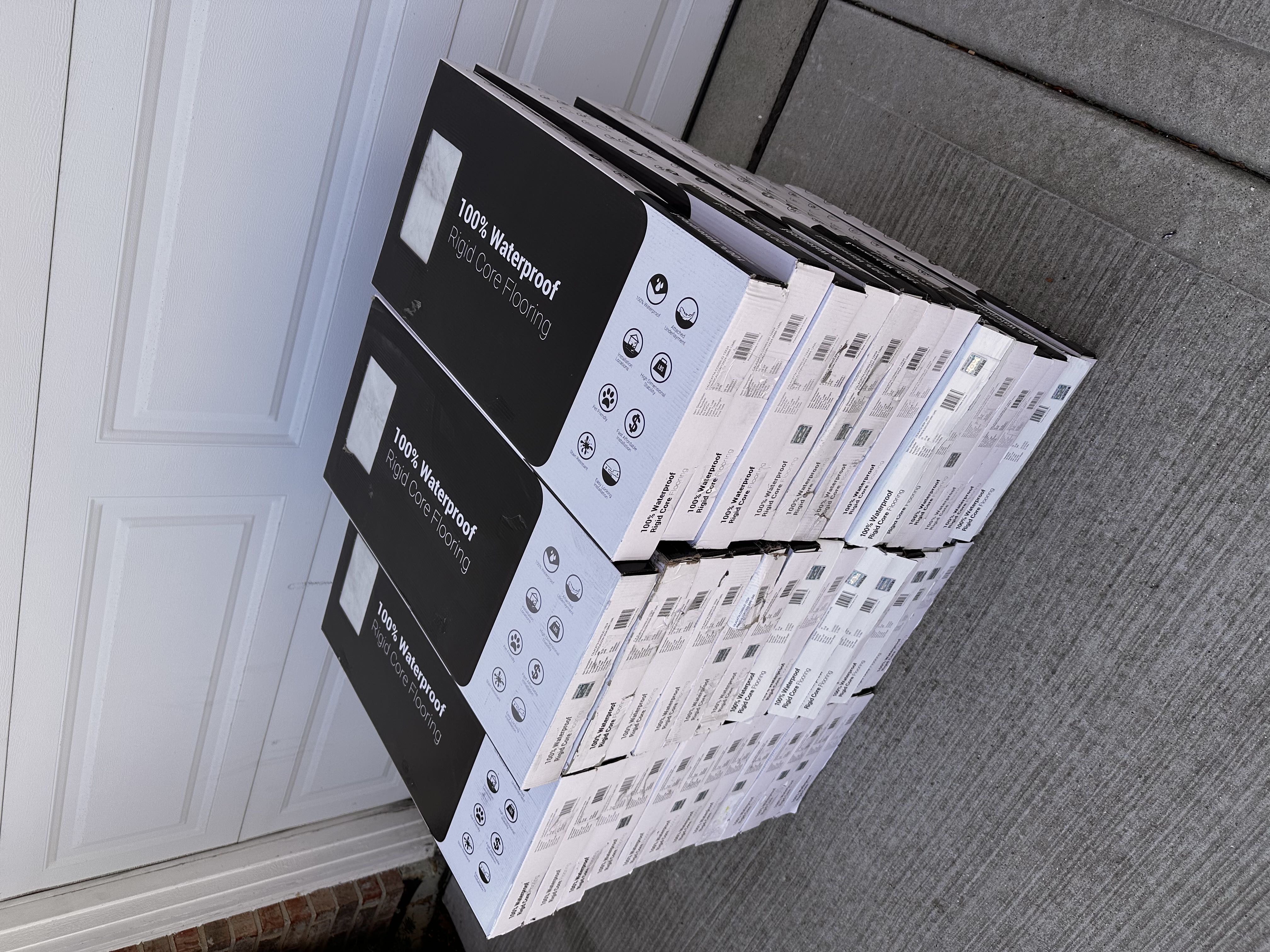 NEW MSI Waterproof Calacatta Consilio Luxury Vinyl Tile Flooring