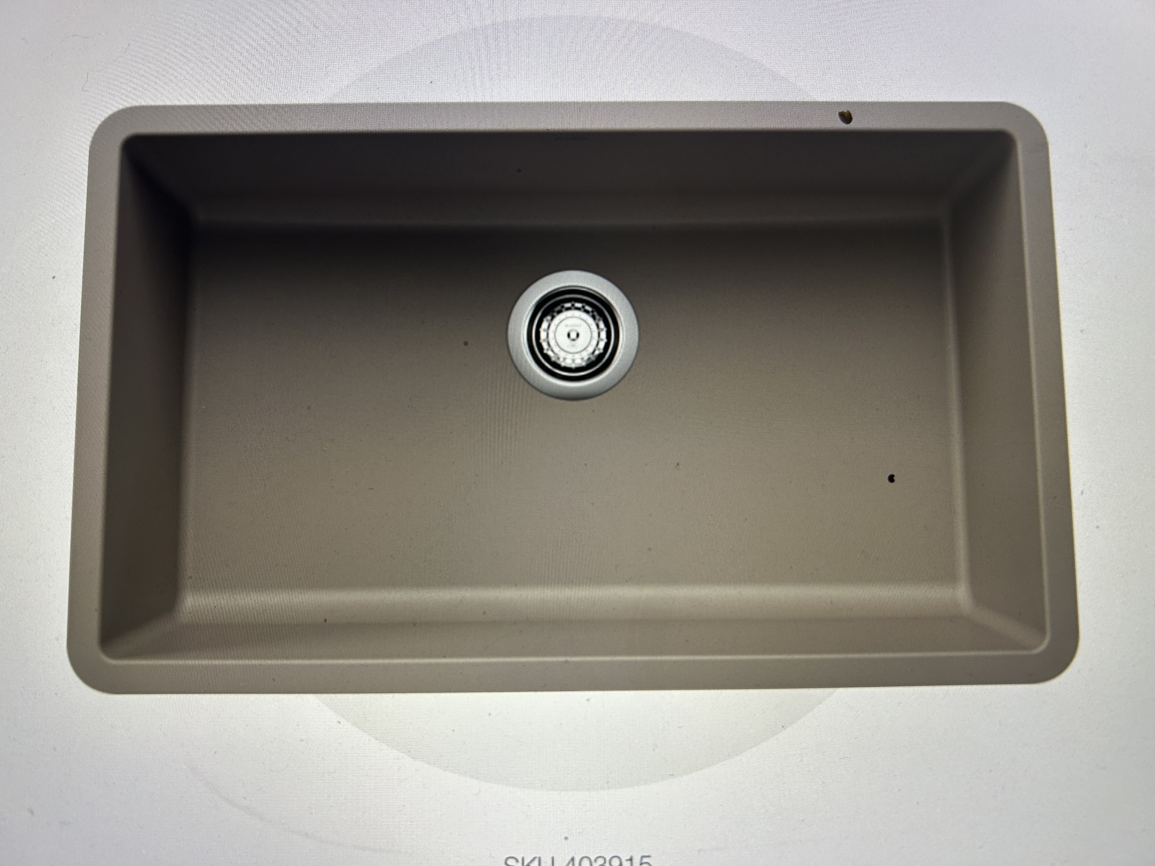 Blanco Silgranite Precis 30 inch single undermount sink. 