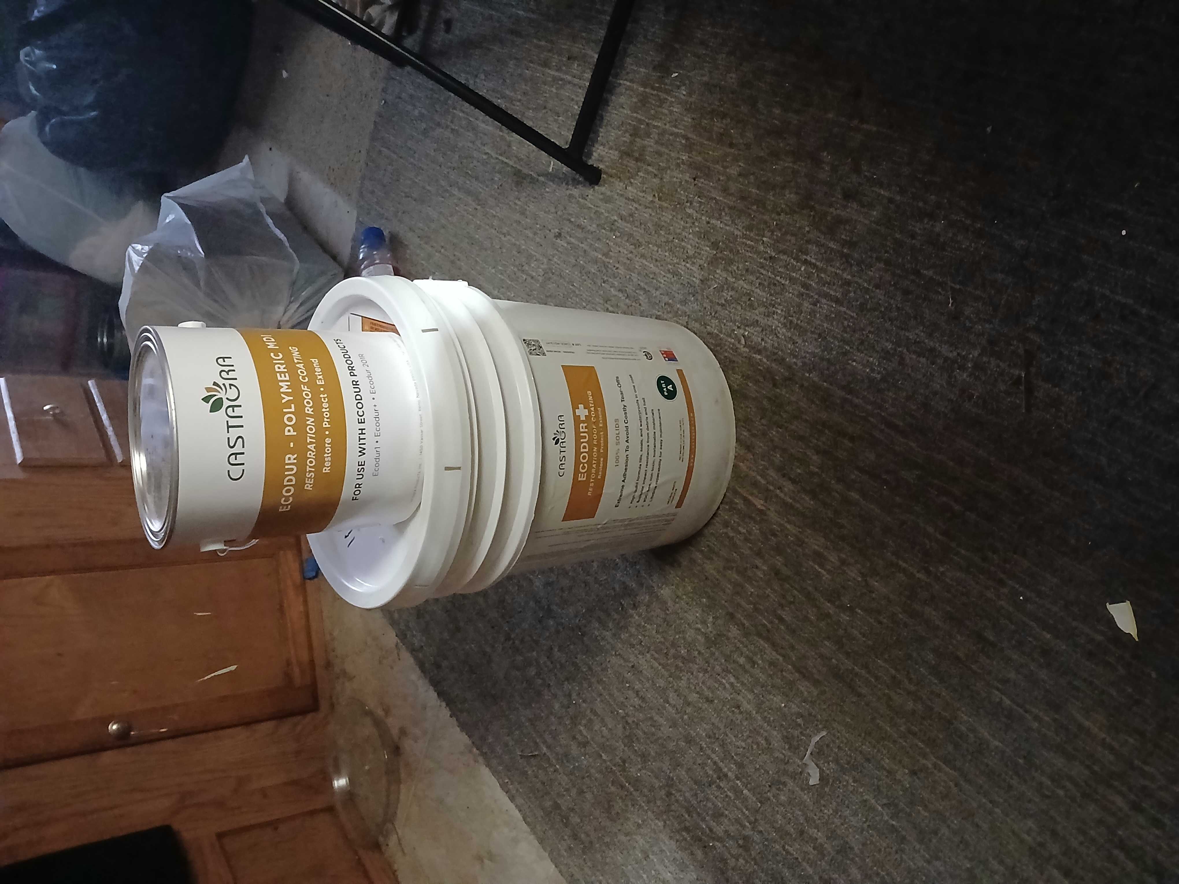 Ecodur roof coating