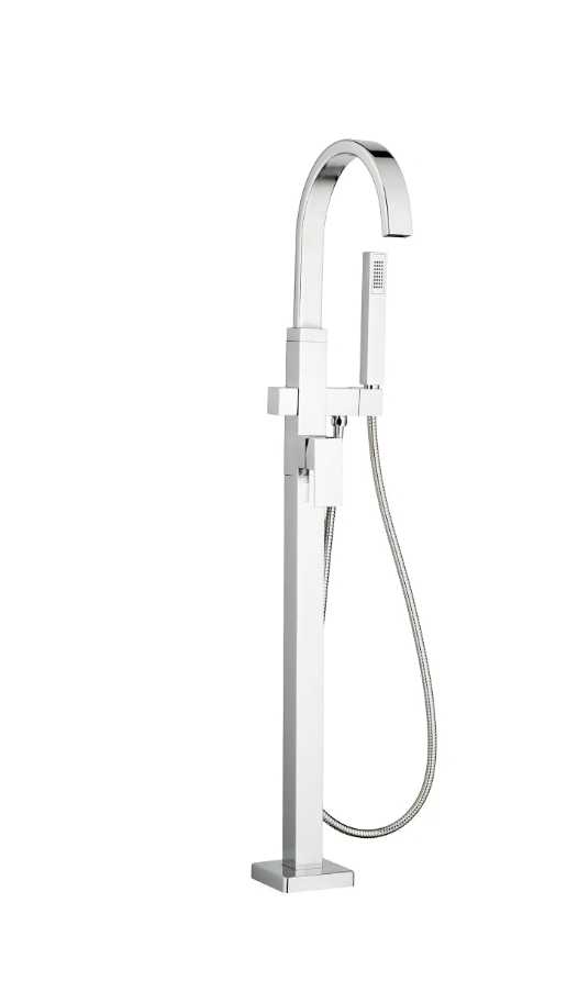 Free standing tub faucet