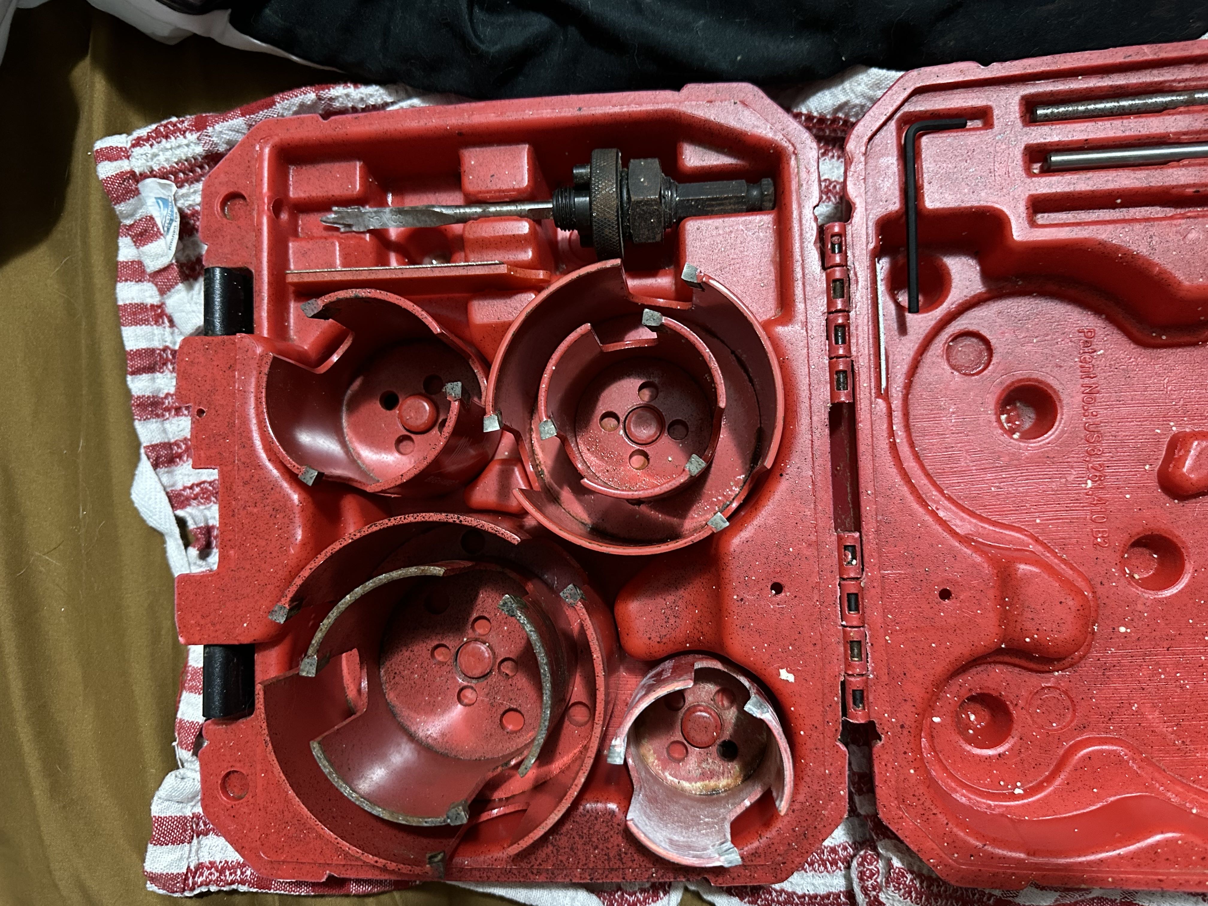 Milwaukee Big Hawg 10 Piece Hole Cutter Kit (49-56-9085)