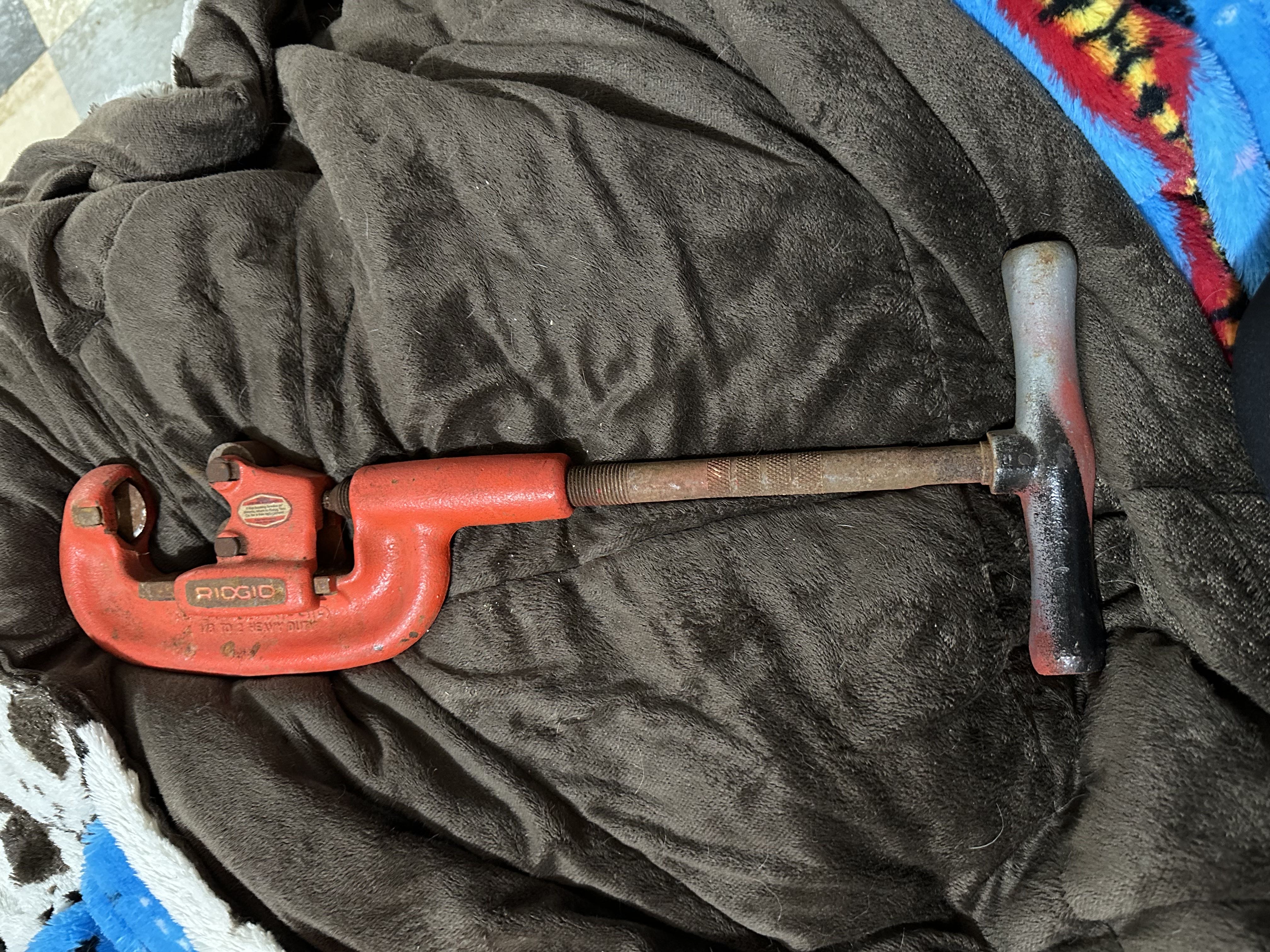 Rigid 1/8” to 2” Heavy Duty Pipe Cutter