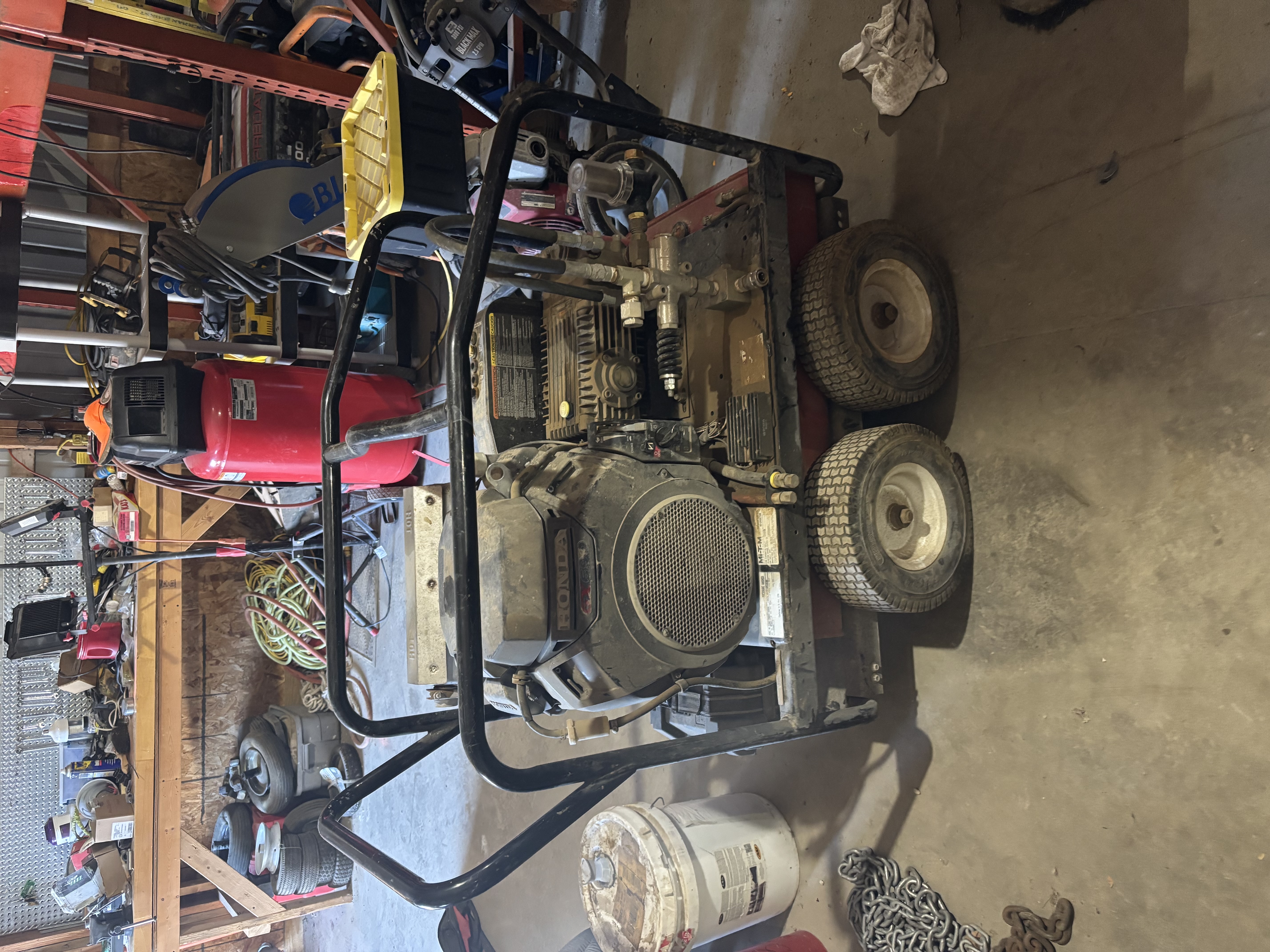 7,000 psi gas pressure washer