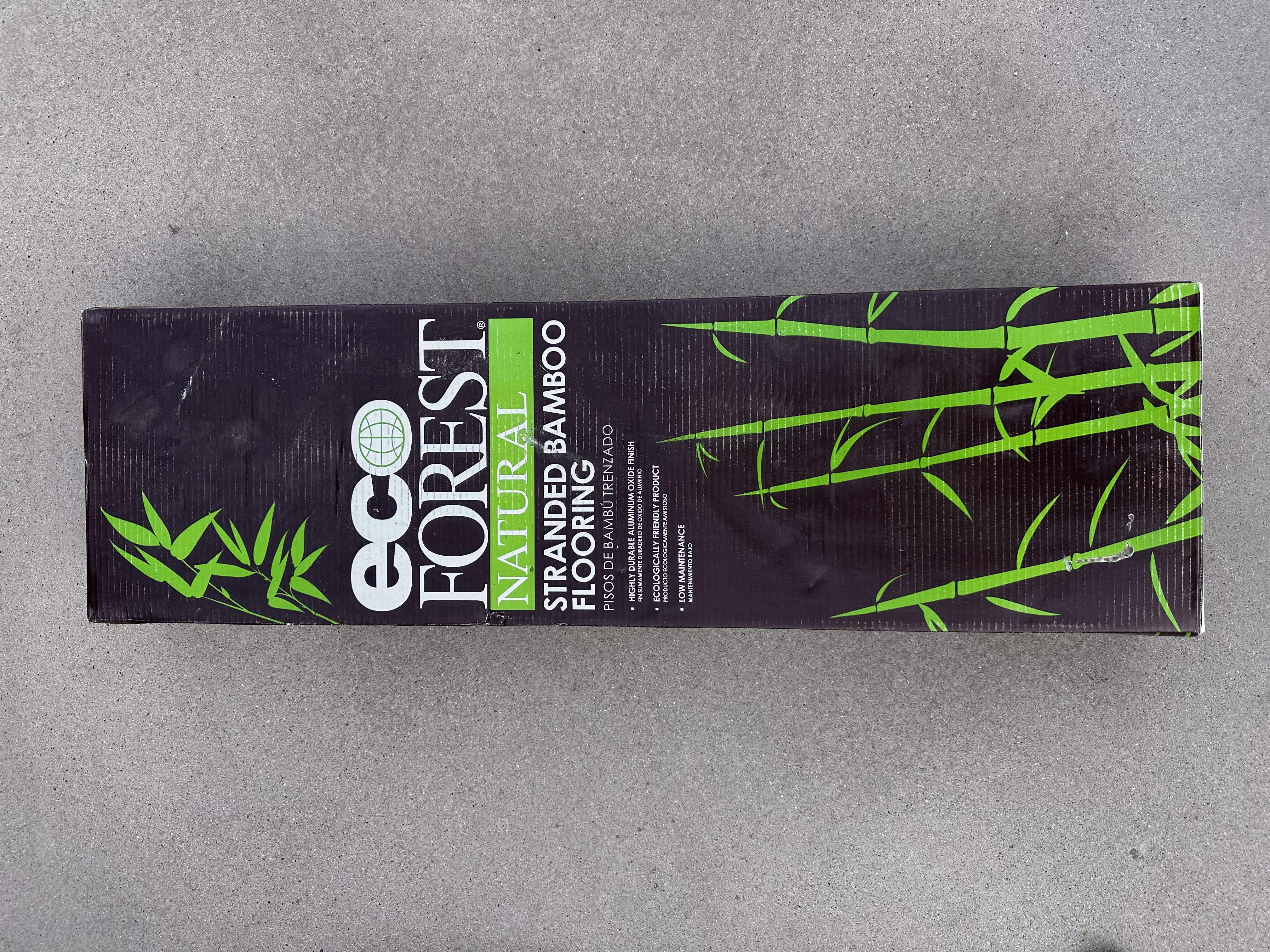 Eco Forest Bamboo Flooring (NEW - Still In Boxes)