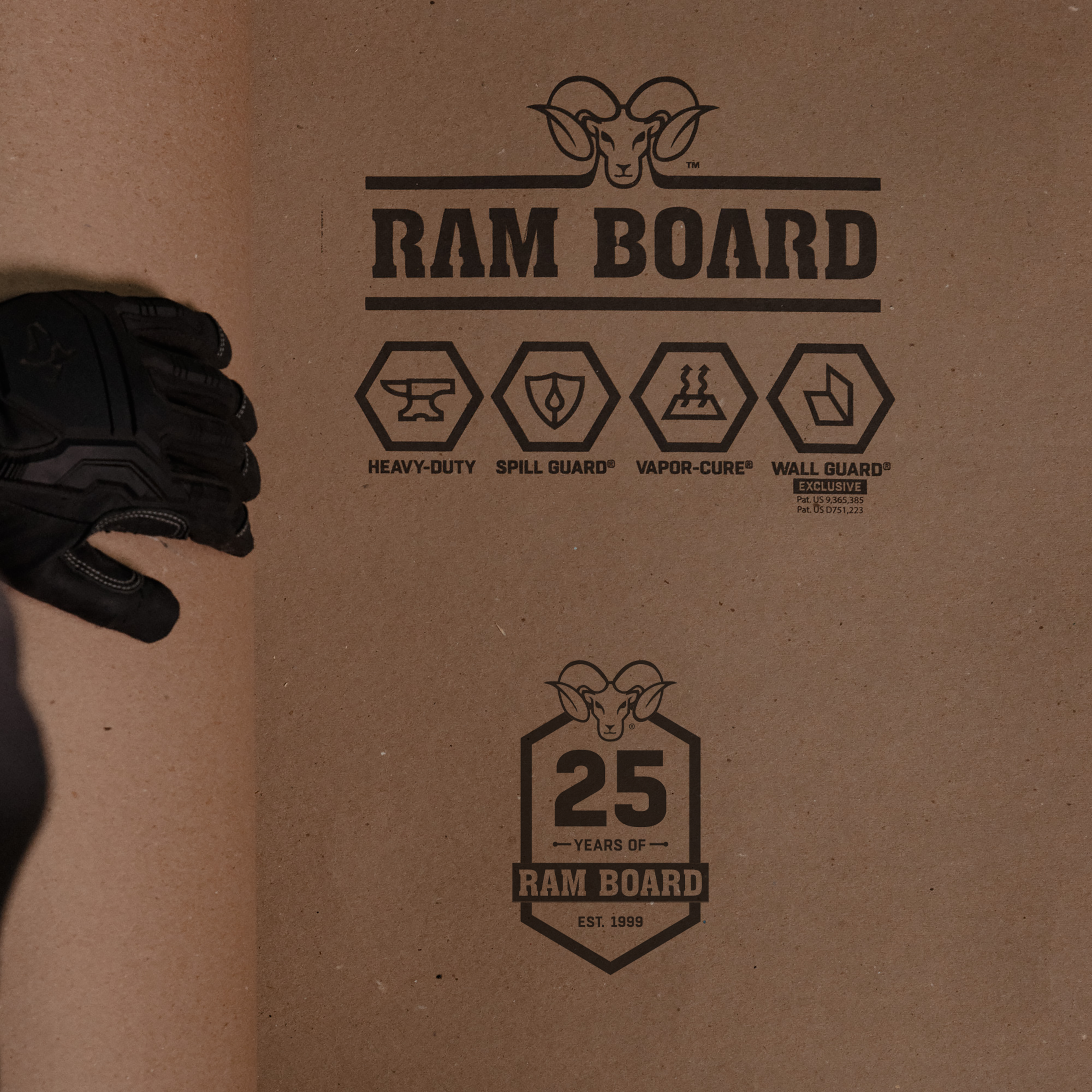 Ram Board 38"x100' Temporary Floor Protection