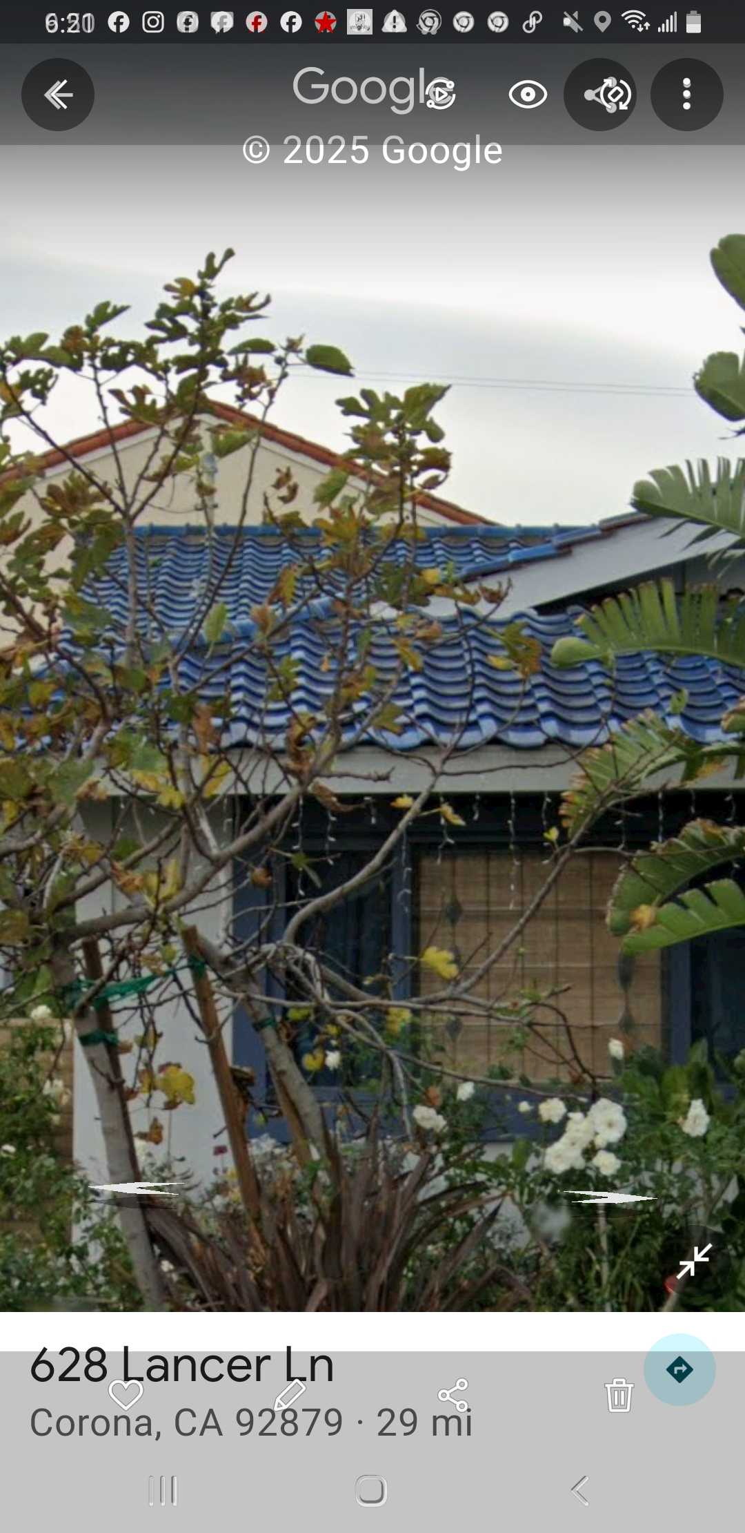 Clay roofing tiles Blue Glazed from Japan
