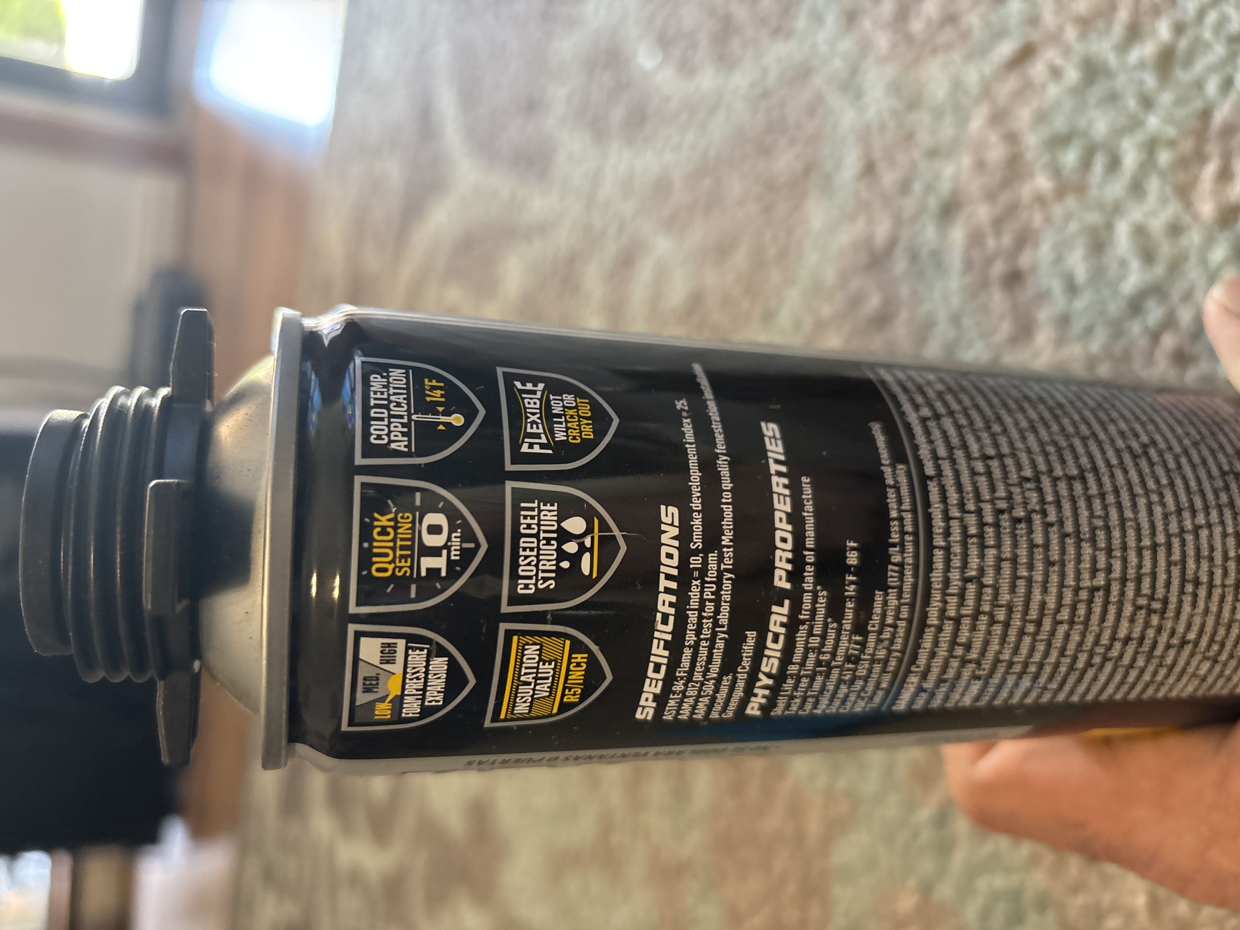 Expansion foam