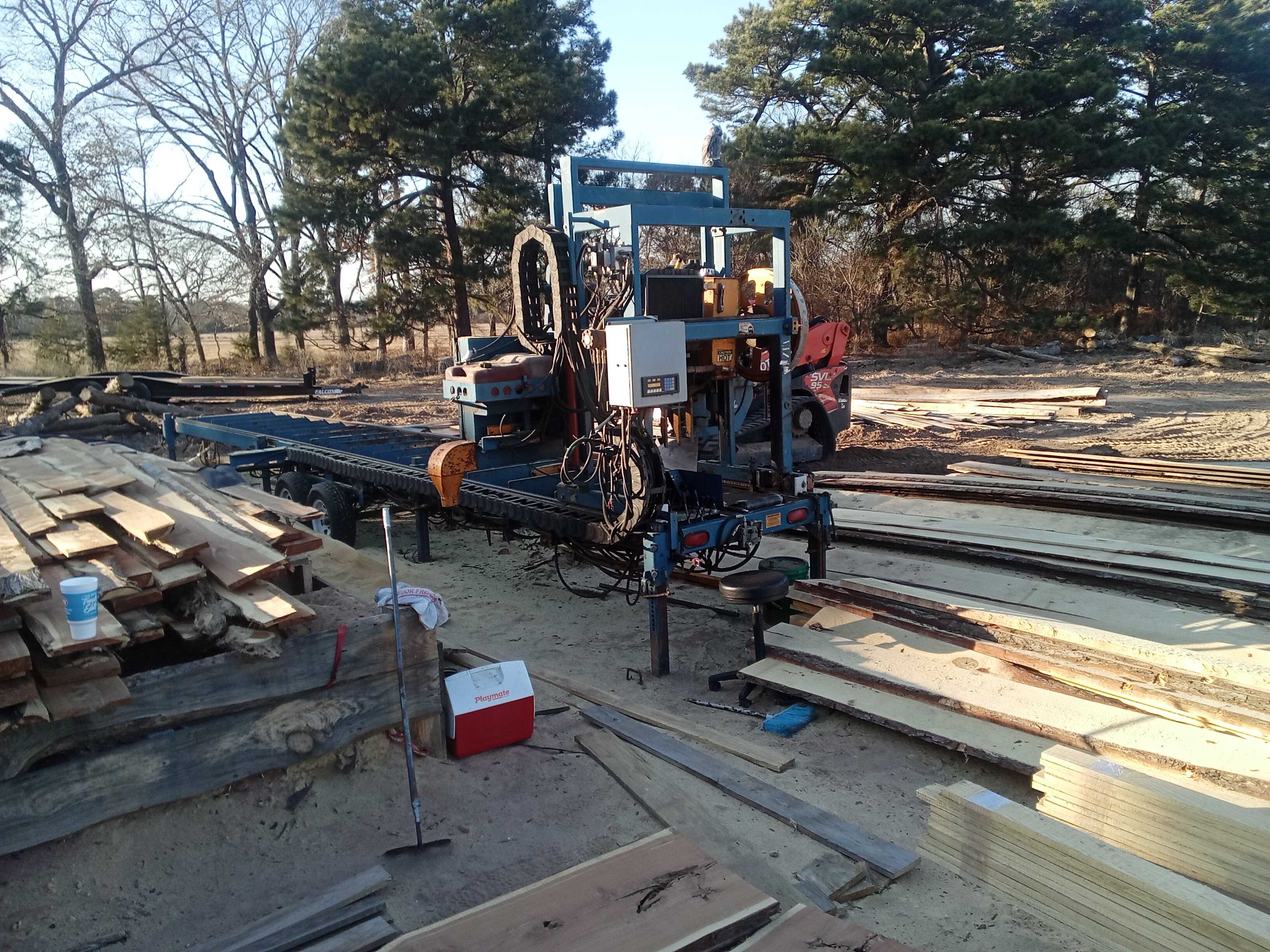 Smitty'sMillworks I can custom cut any size you may need up to 36"x36"x24' long.  Call #903-707-0602 Mike Smith and make an order for your next project.