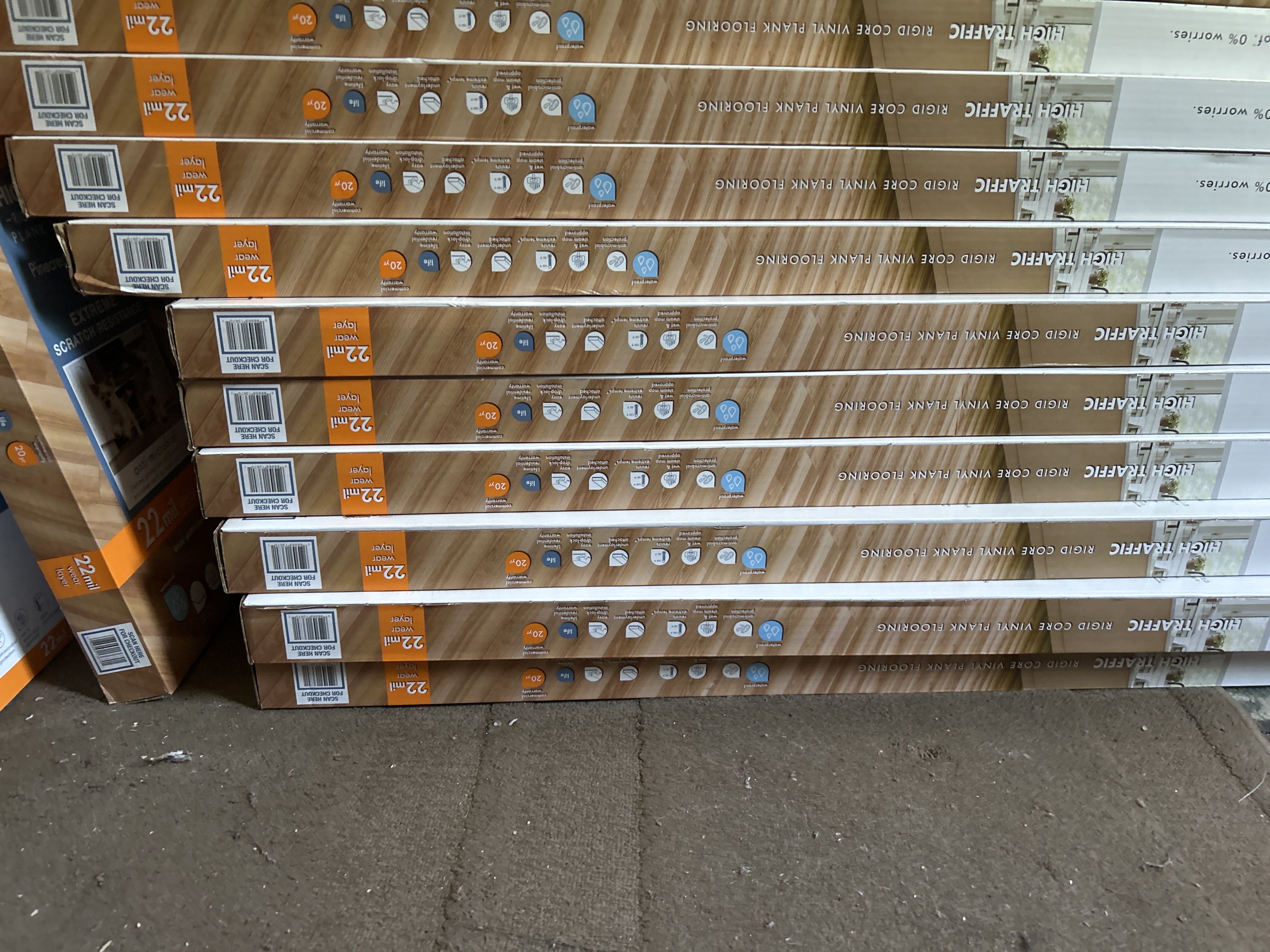 LifeProof - High Traffic Rigid Core Vinyl Plank Flooring 