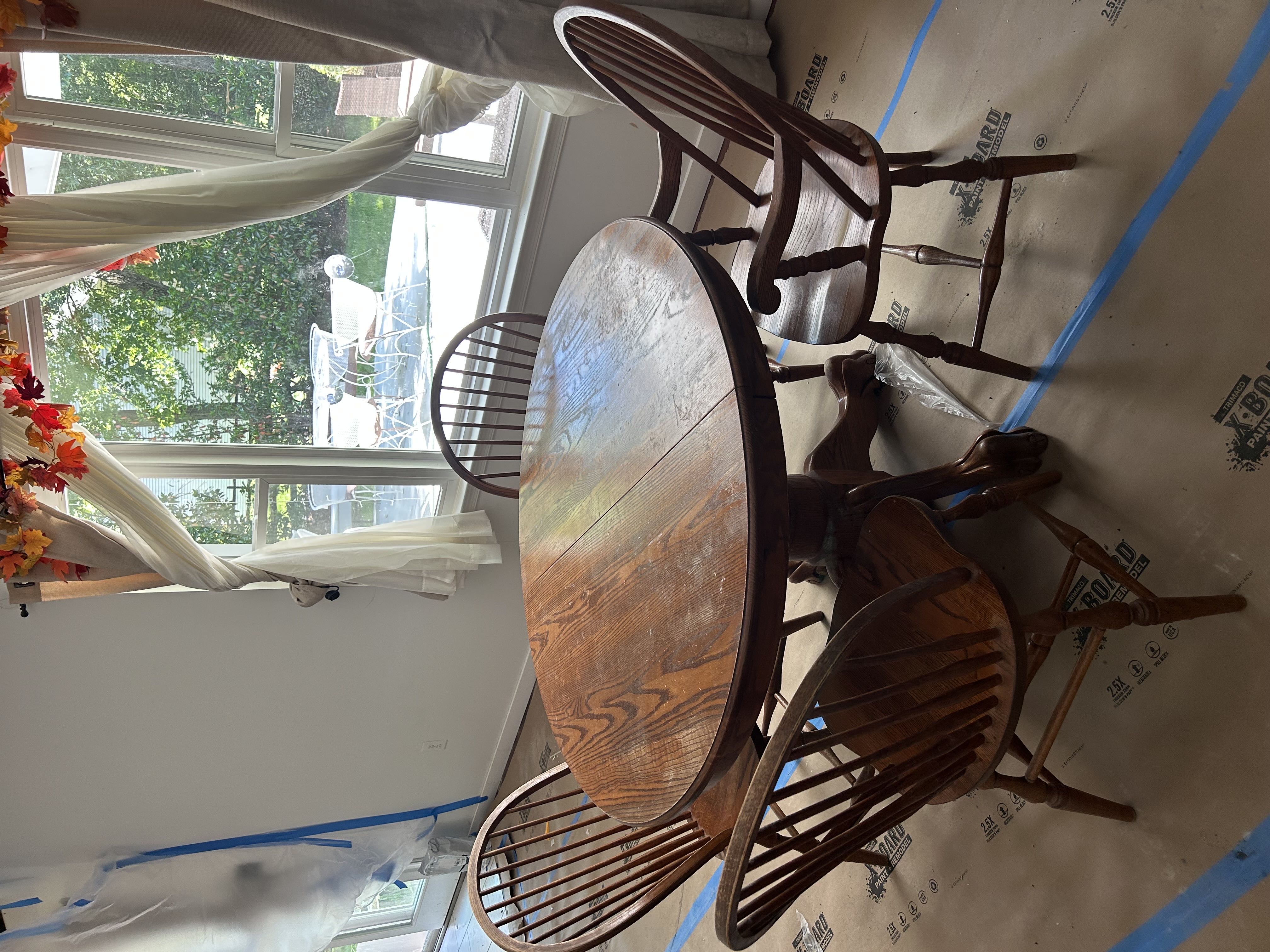 Amish Made Breakfast Table