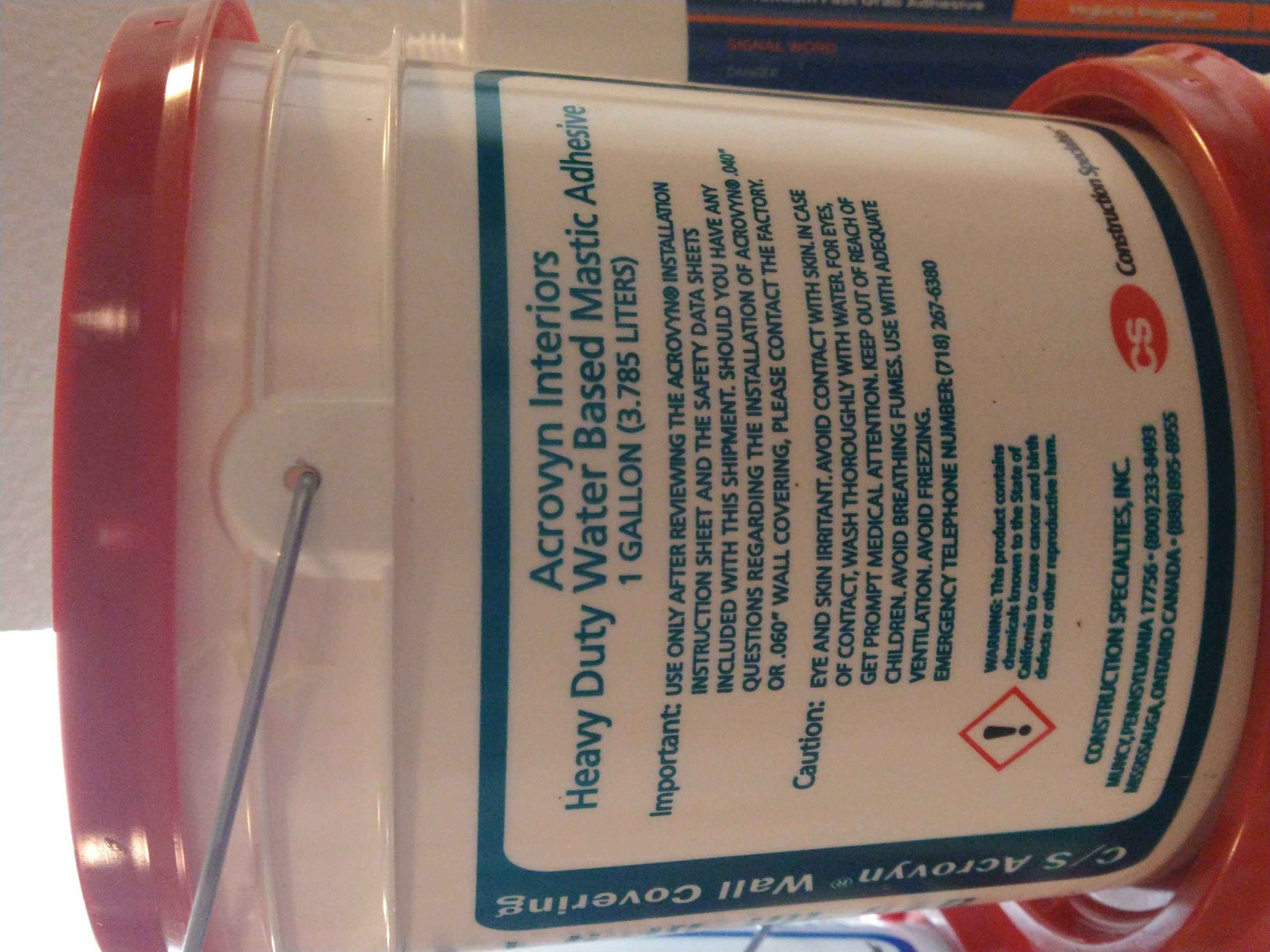 Acrovyn Adhesive/Primer 