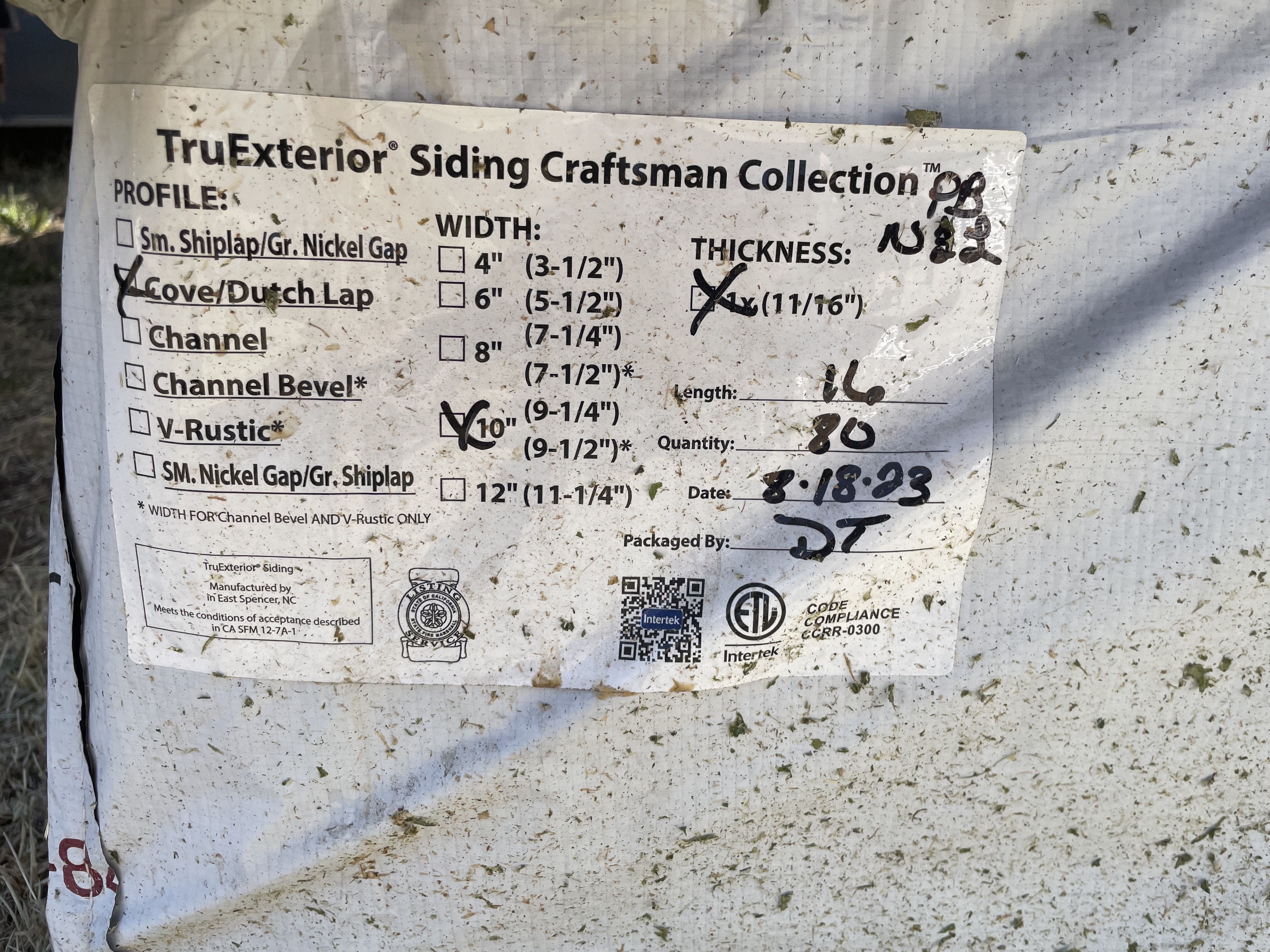 Boral Cove Lap Siding