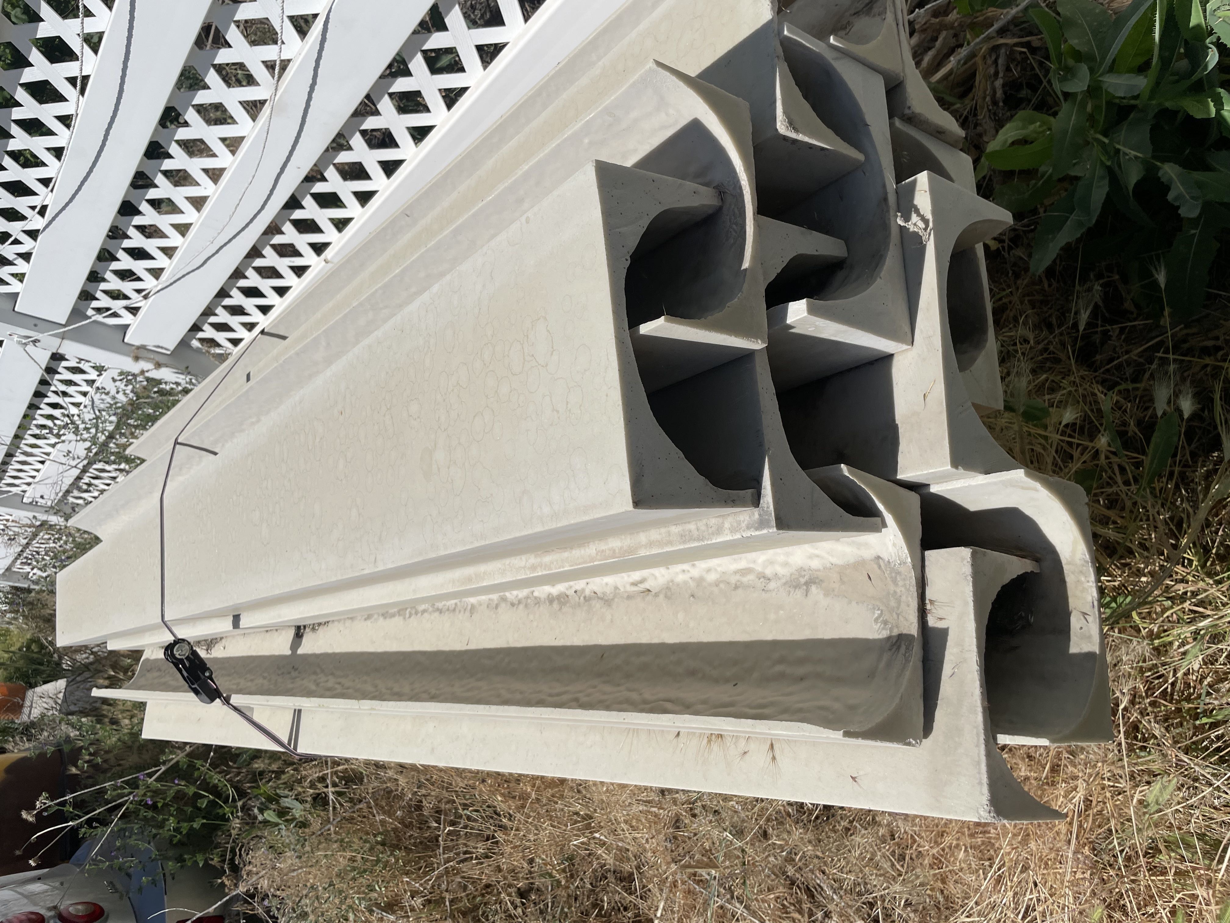 Tapered Fiberglass Columns