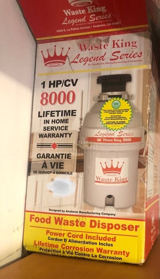 Waste king garbage disposal