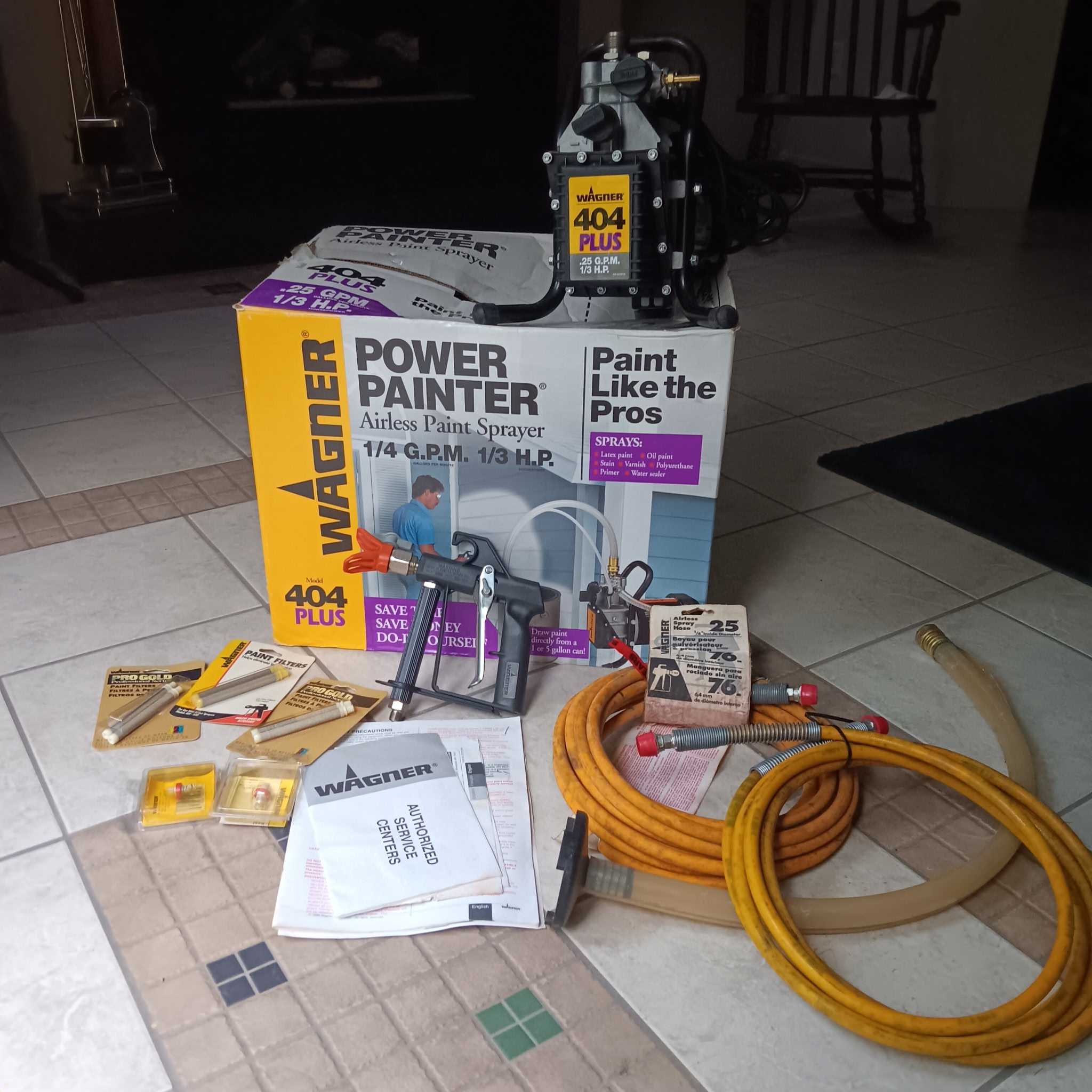 Wagner paint sprayer