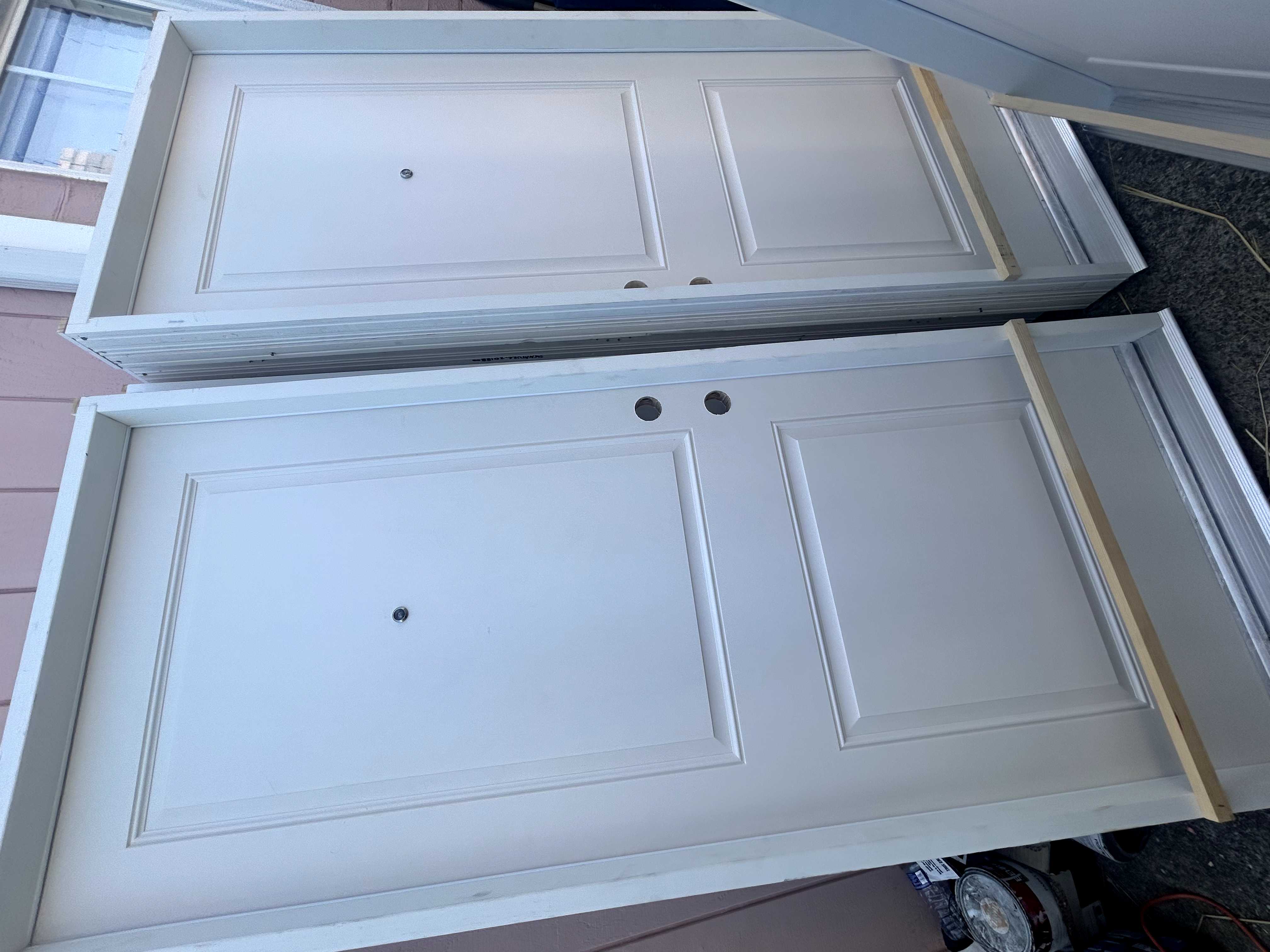 (5) front doors for sale pre-hung never used