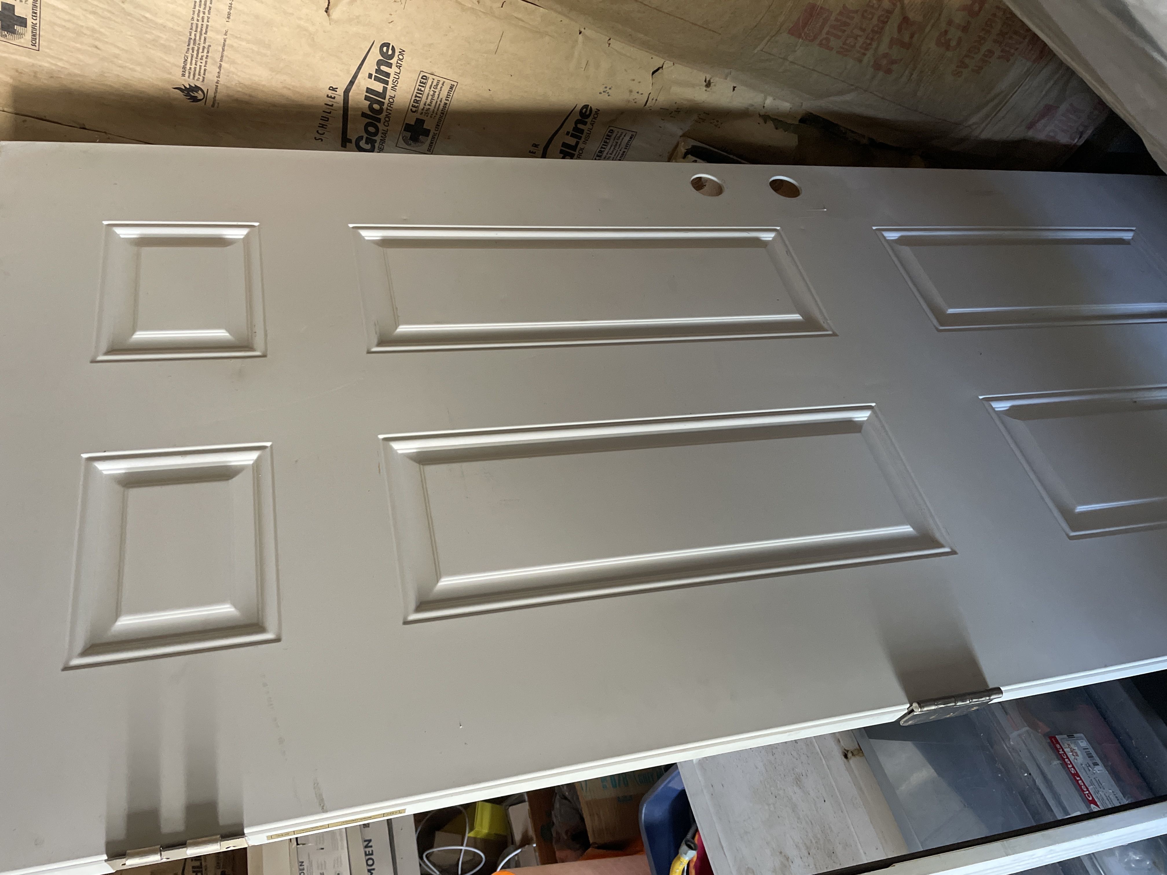 Exterior aluminum door 