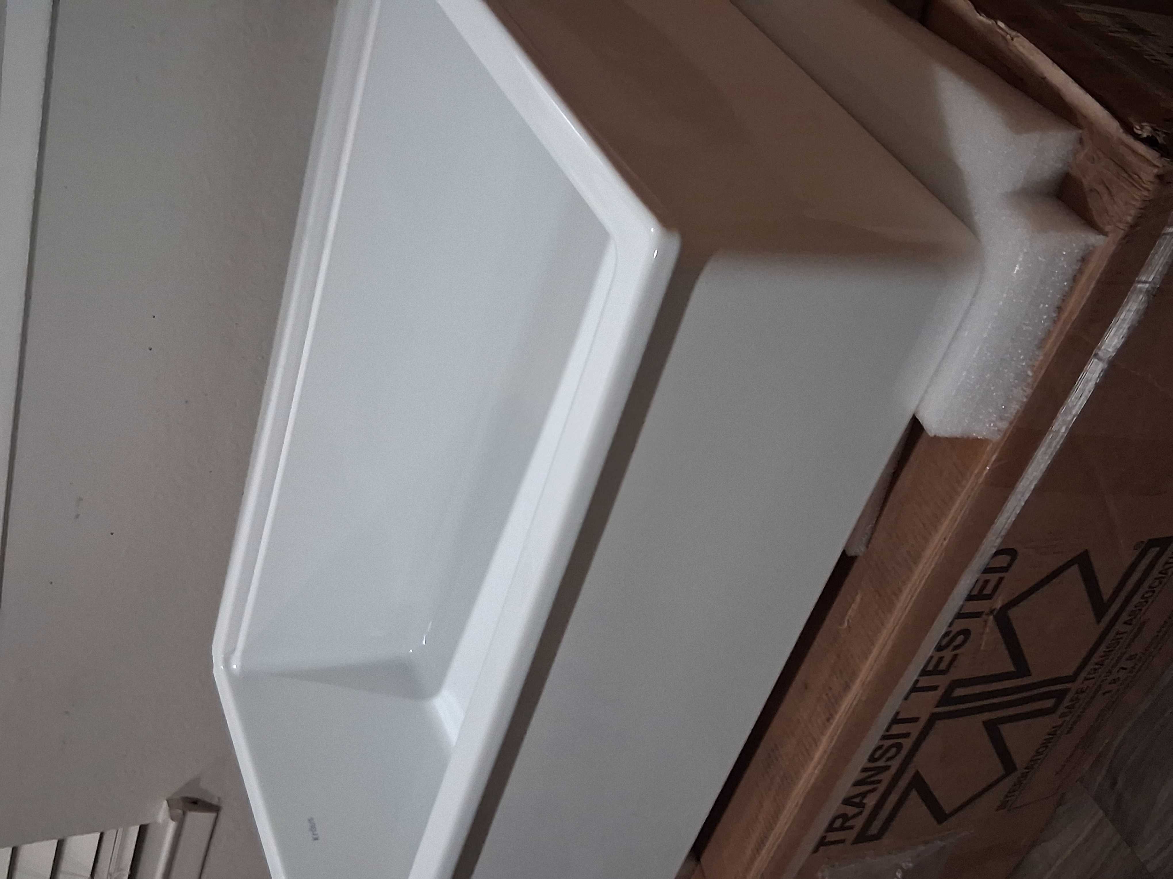 33" × 28" Ceramic Kitchen sink