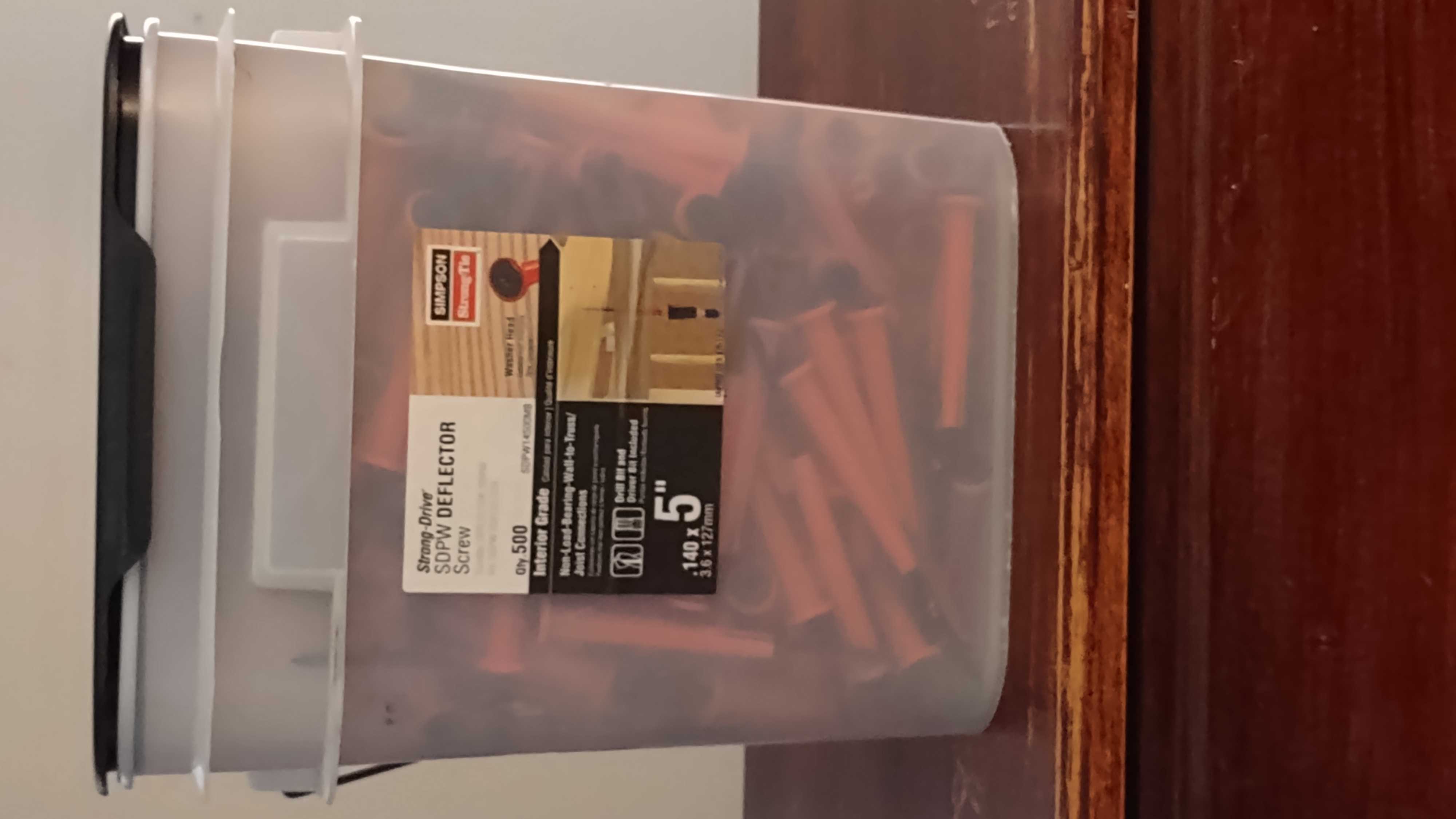 Simpson-Strong-Tie SDPW Deflector screw 5"