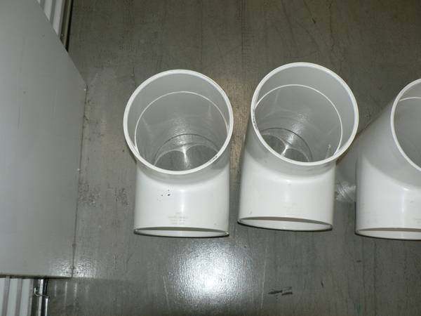 8" Schedule 40 PVC Tee - Socket x Socket x Socket (401-080)
