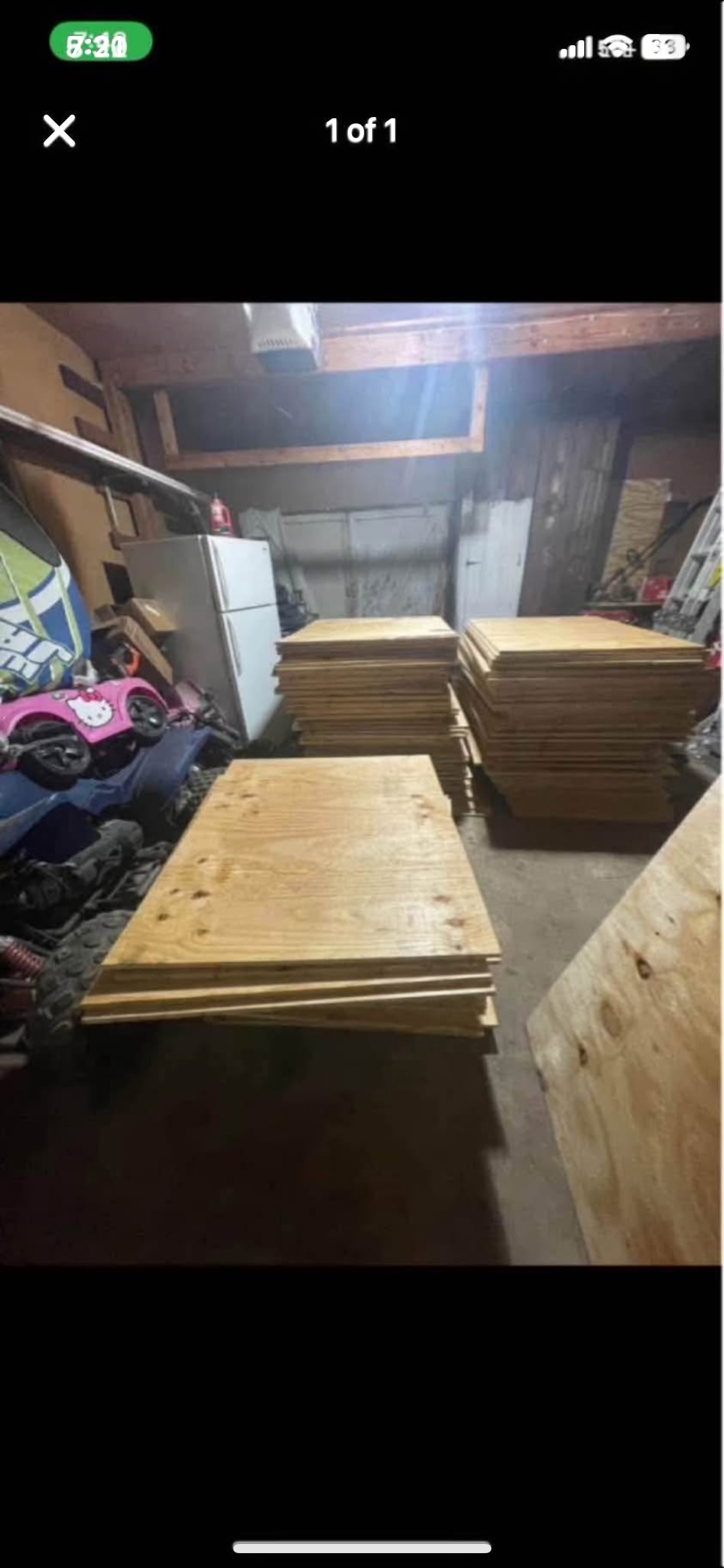 3/4" A-Grade Plywood - 4x3
Half Sheets HT stamped