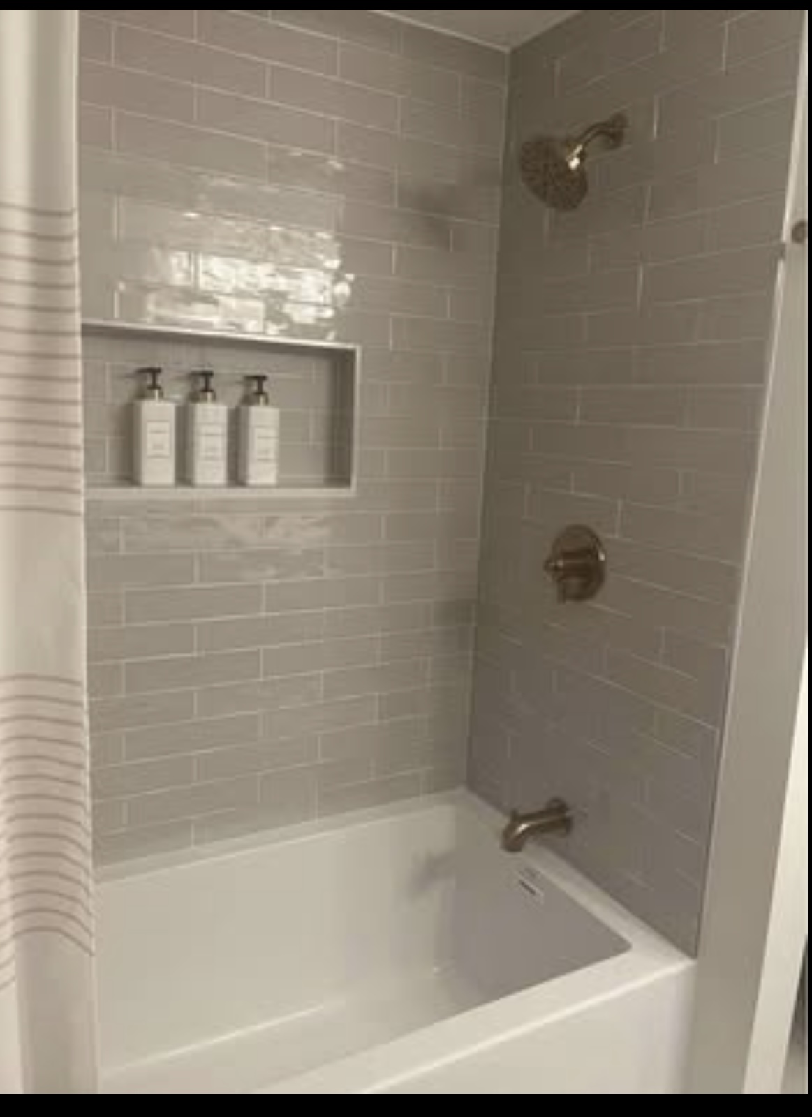 Grey ceramic tile 