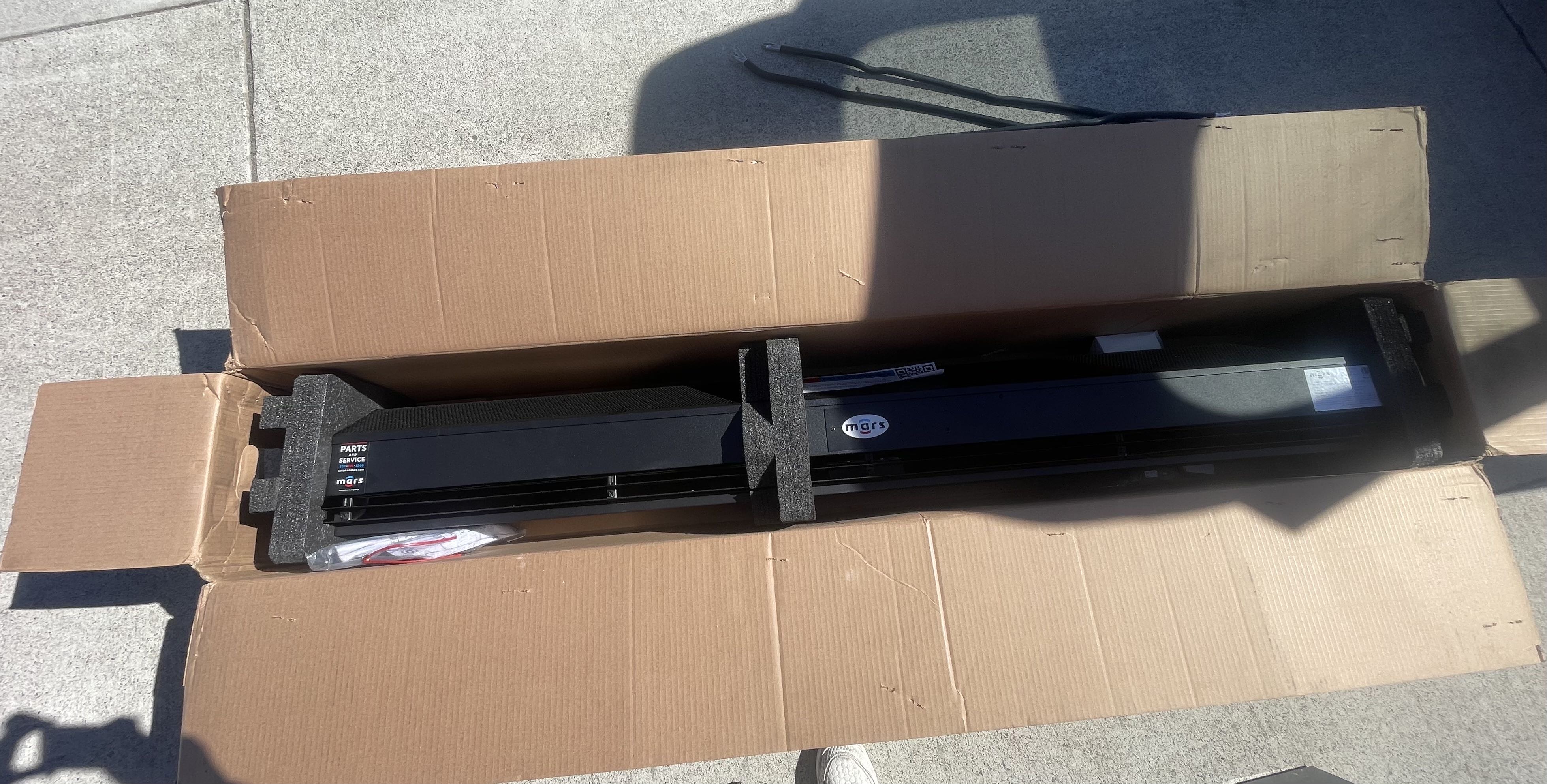Mars Air Curtain, LPN272-1UA-OB, 72"
Serial #: 962049