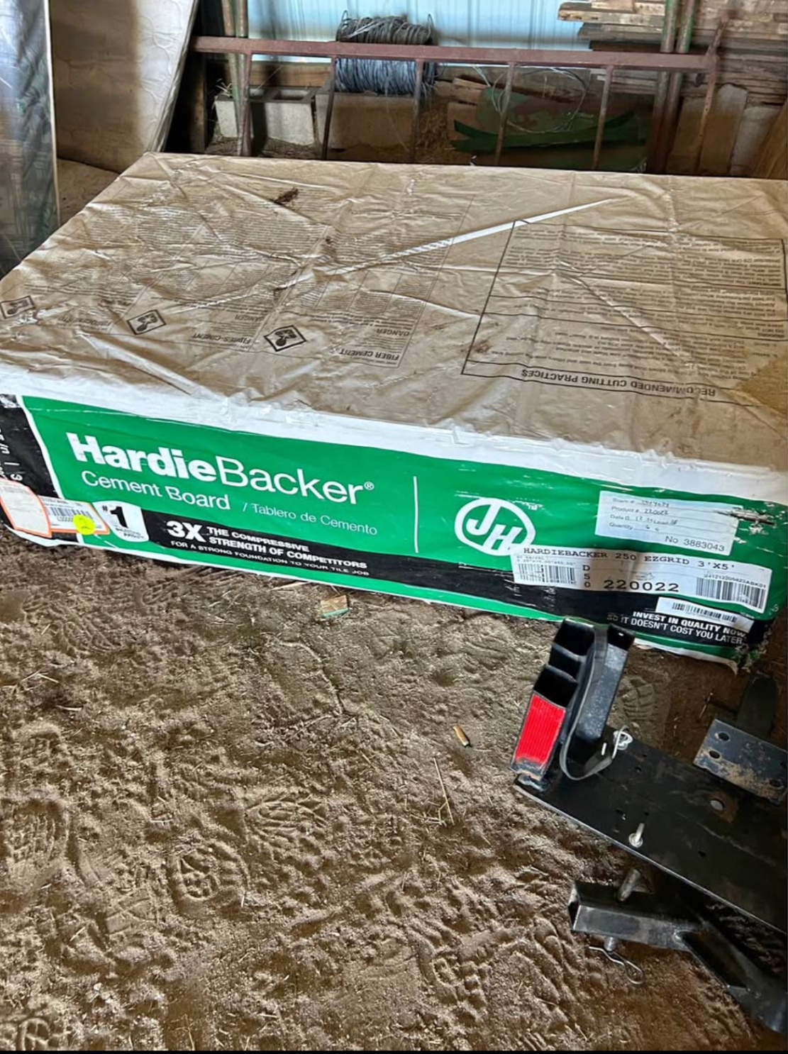 HARDIE BACKER BOARD