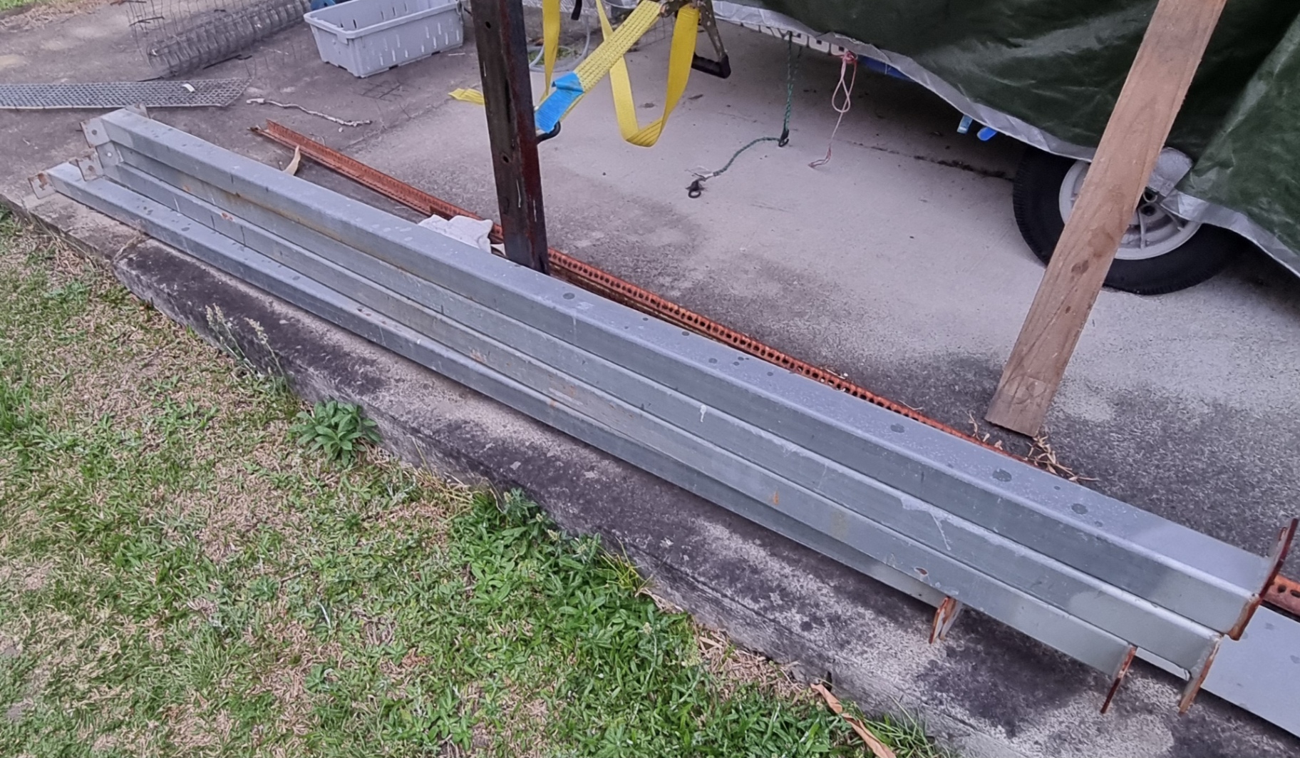 Carport/shade cloth posts
