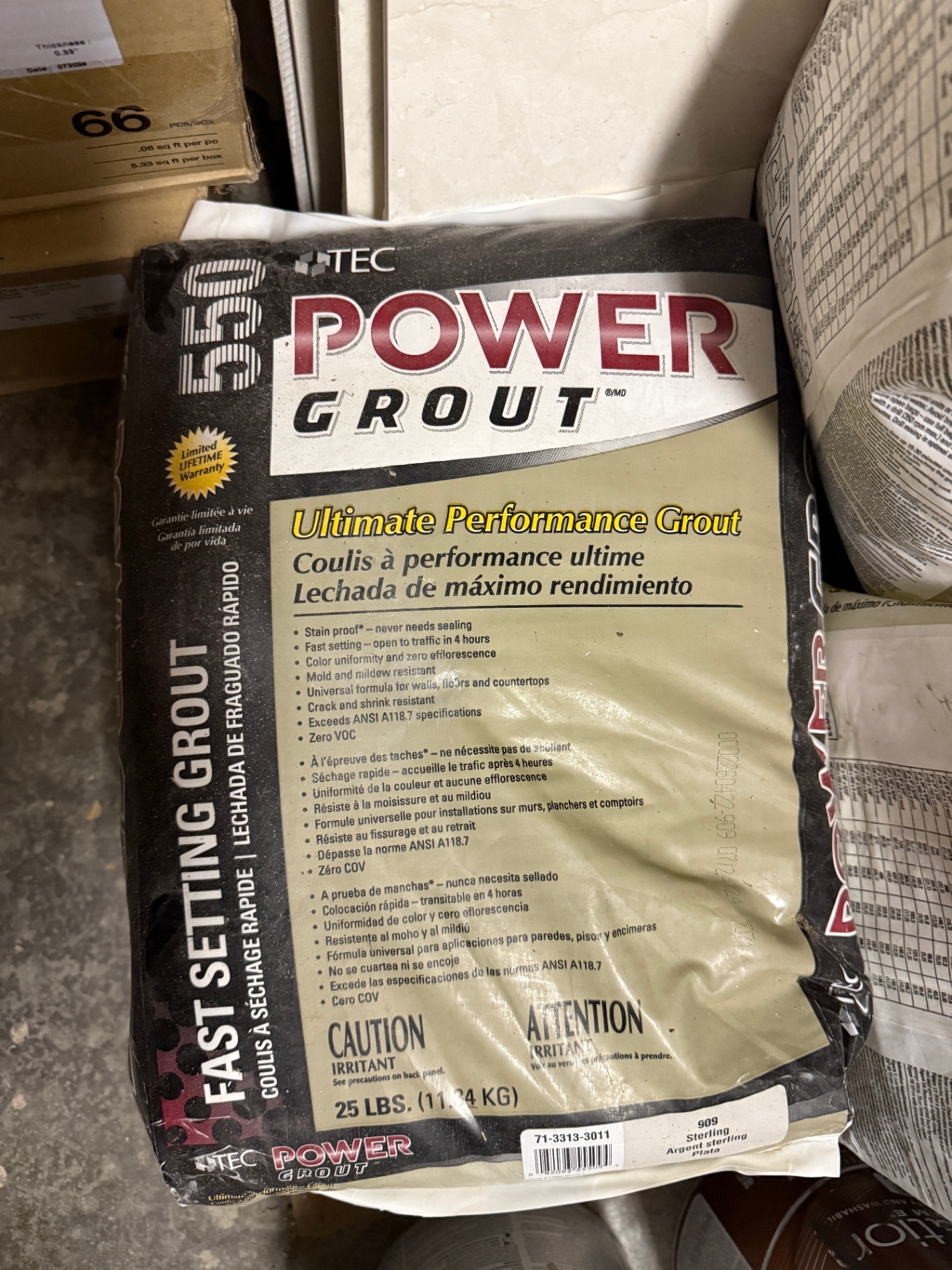 Power Grout Performance grout