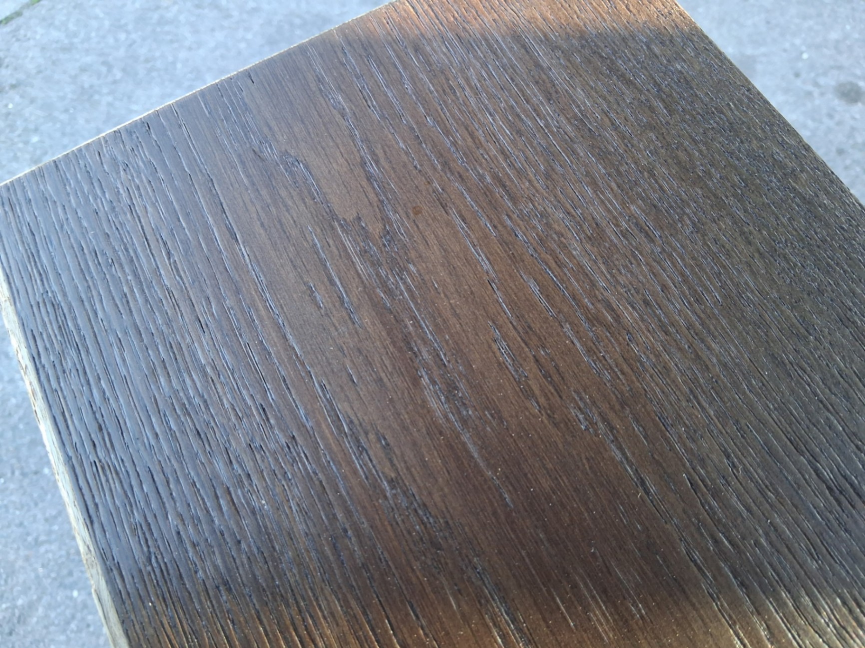 Oak wood flooring