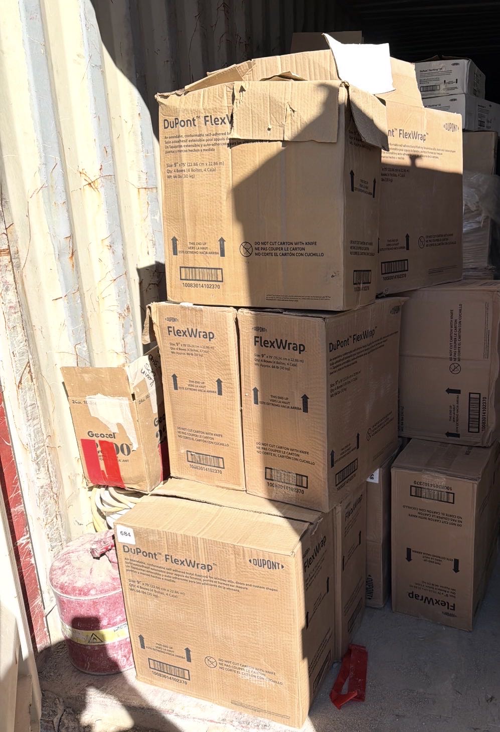 TYVEK FLASHING TAPE AND FLEXWRAP 